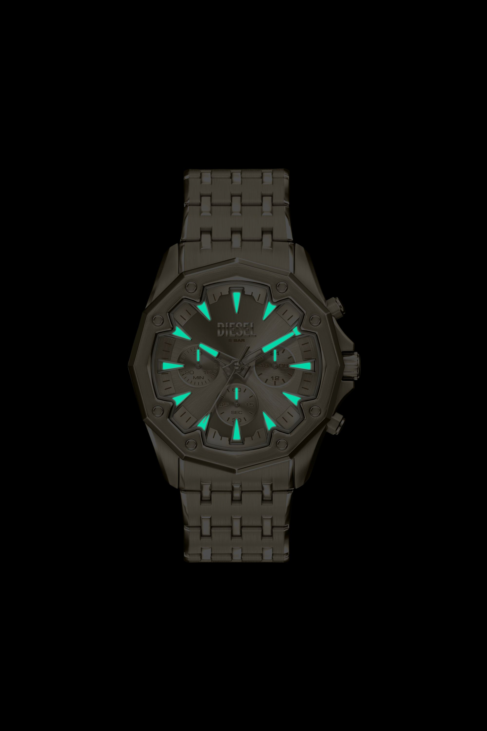 Diesel - DZ4707 WATCH, Reloj Stinger de acero inoxidable en tono dorado Hombre in Dorado - 6