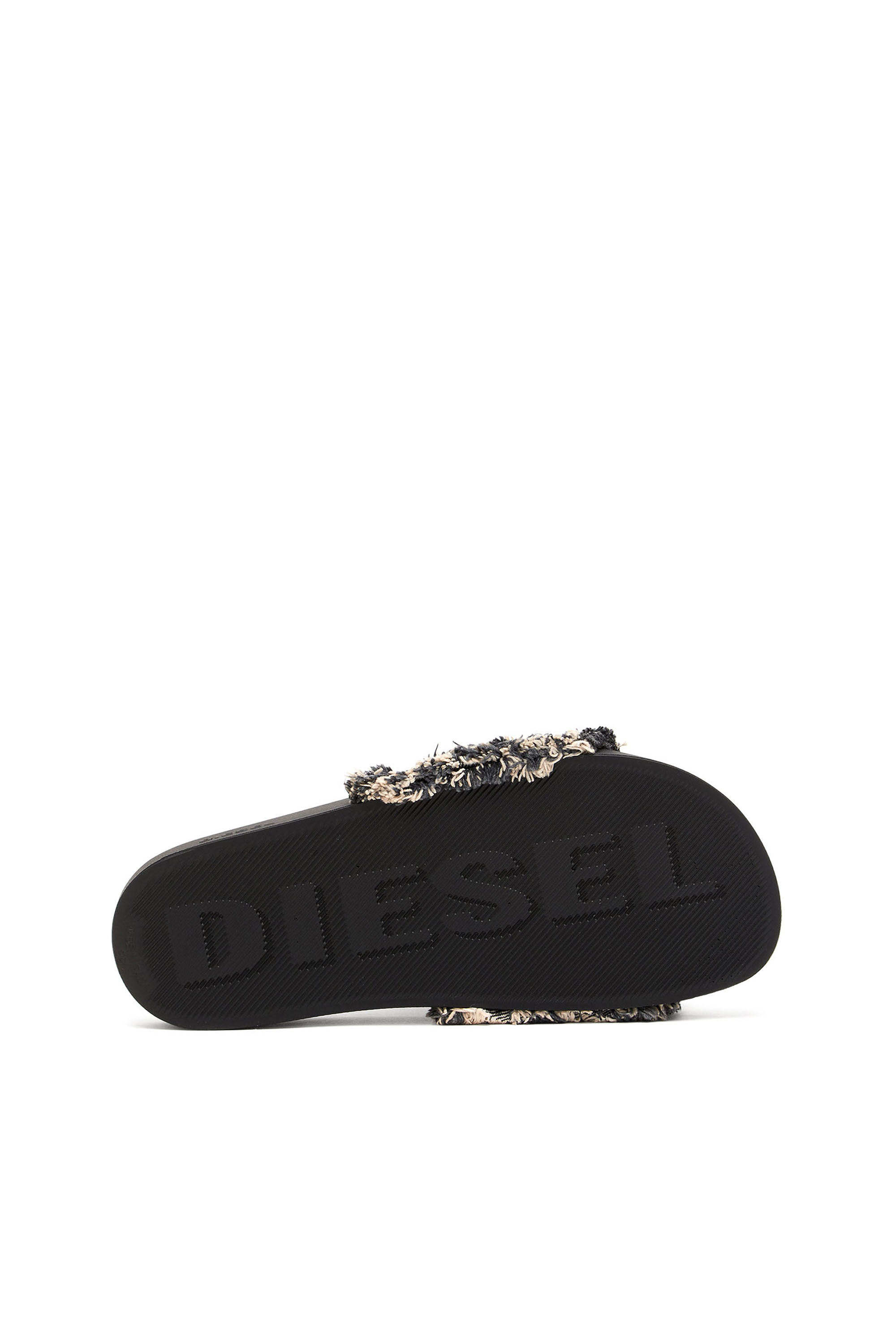 Diesel - SA-SLIDE D DENIM, Negro - Image 4