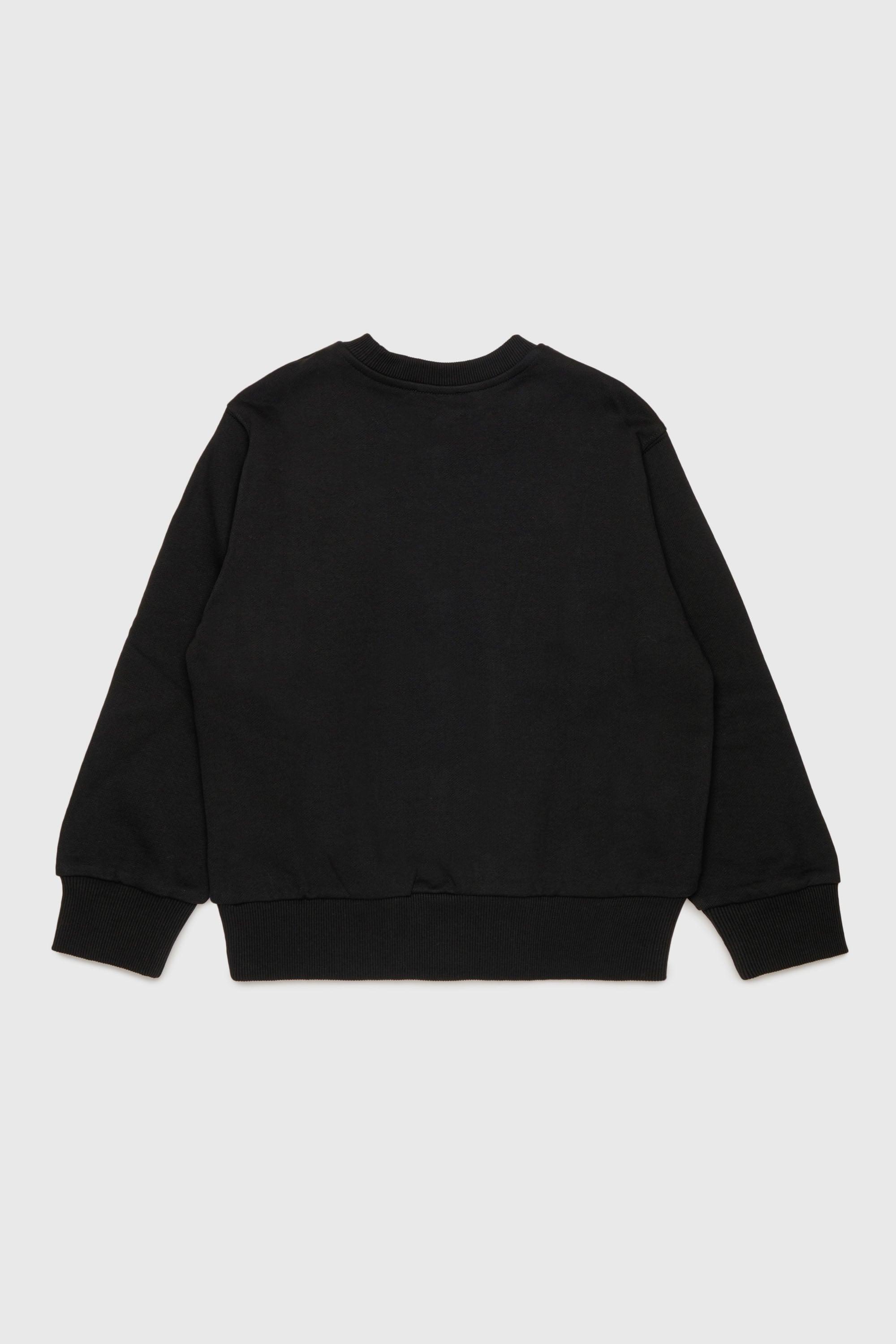 Diesel - SXGIN OVER, Unisex's Sweatshirt small logo patch in Black - 2
