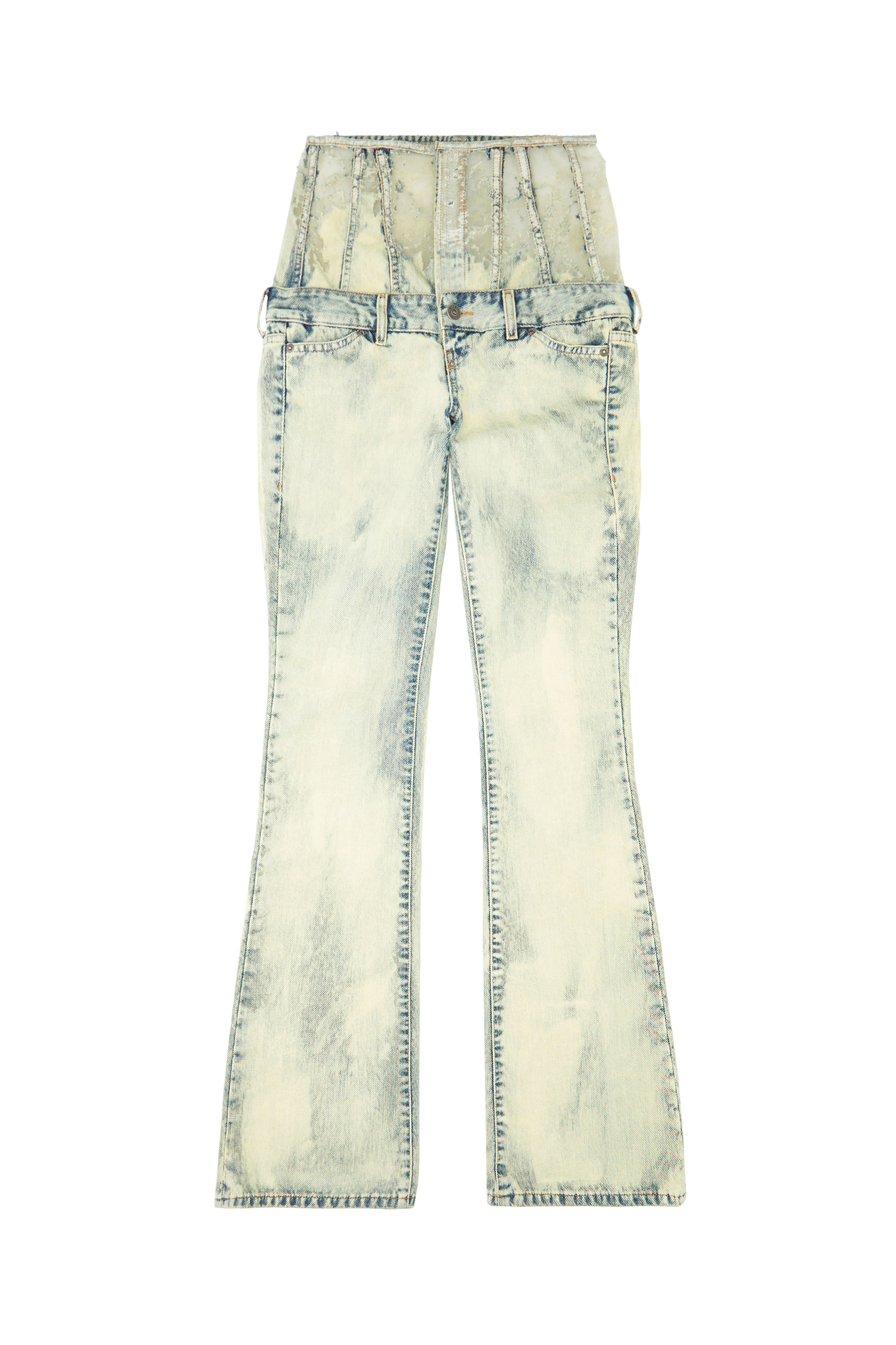 Diesel - 1969 D-Ebbey 068GP Bootcut and Flare Jeans, Azul Claro - Image 3