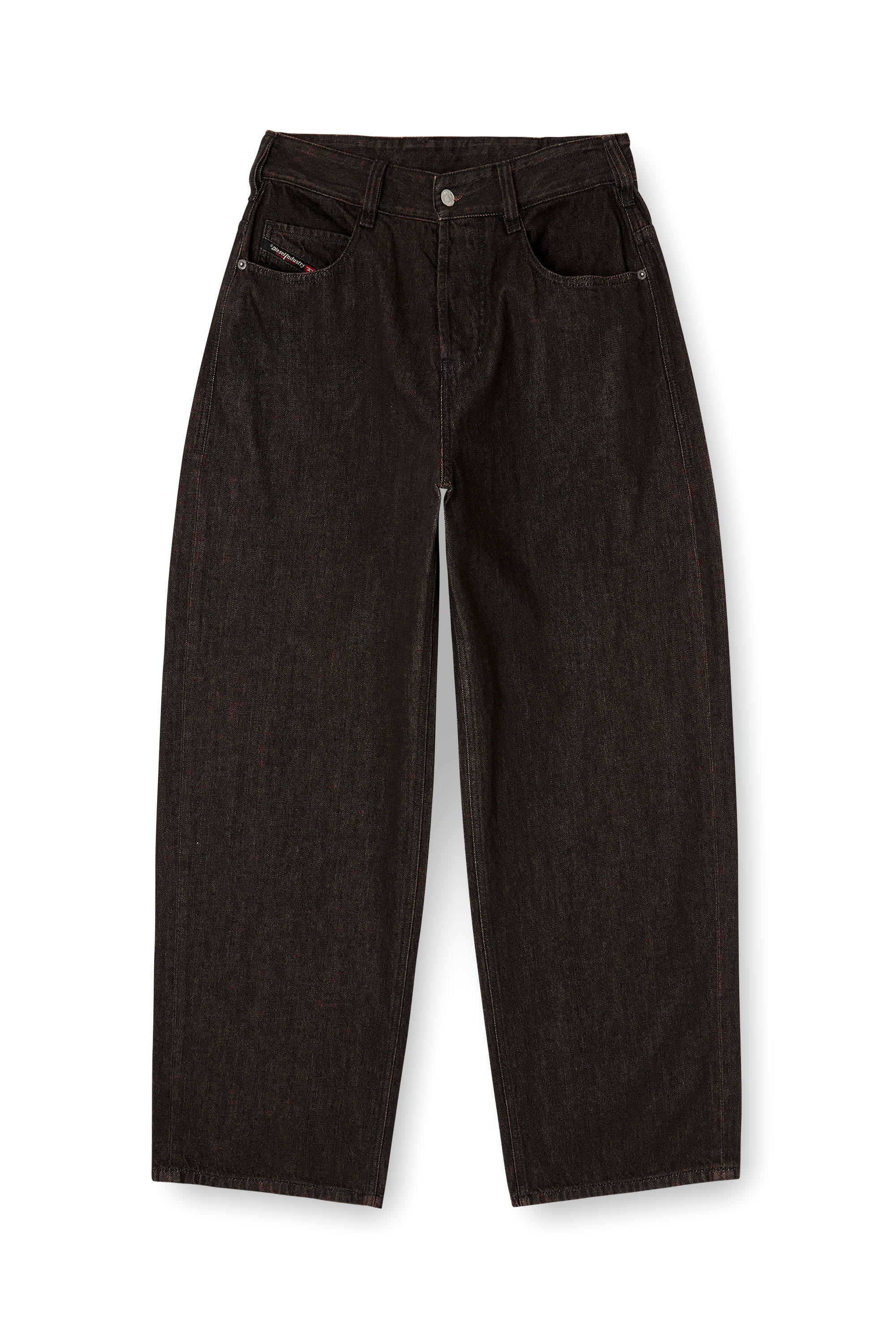 Diesel - Relaxed Jeans 1997 D-Enim 09N25 Unisex, Negro/Gris oscuro - 3
