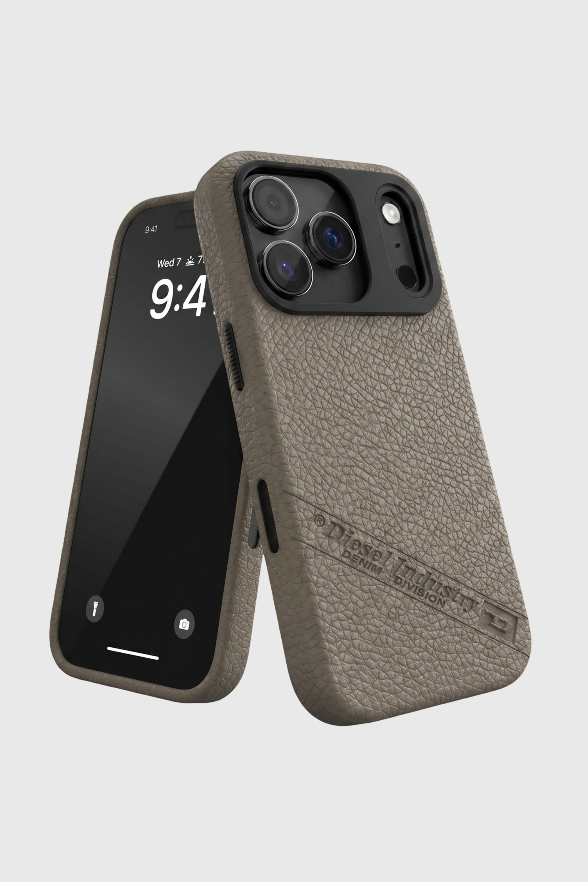 Diesel - 60644 MOULDED CASE, Funda Flag D con MagSafe para iPhone 17 Pro Unisex in Beige - 6