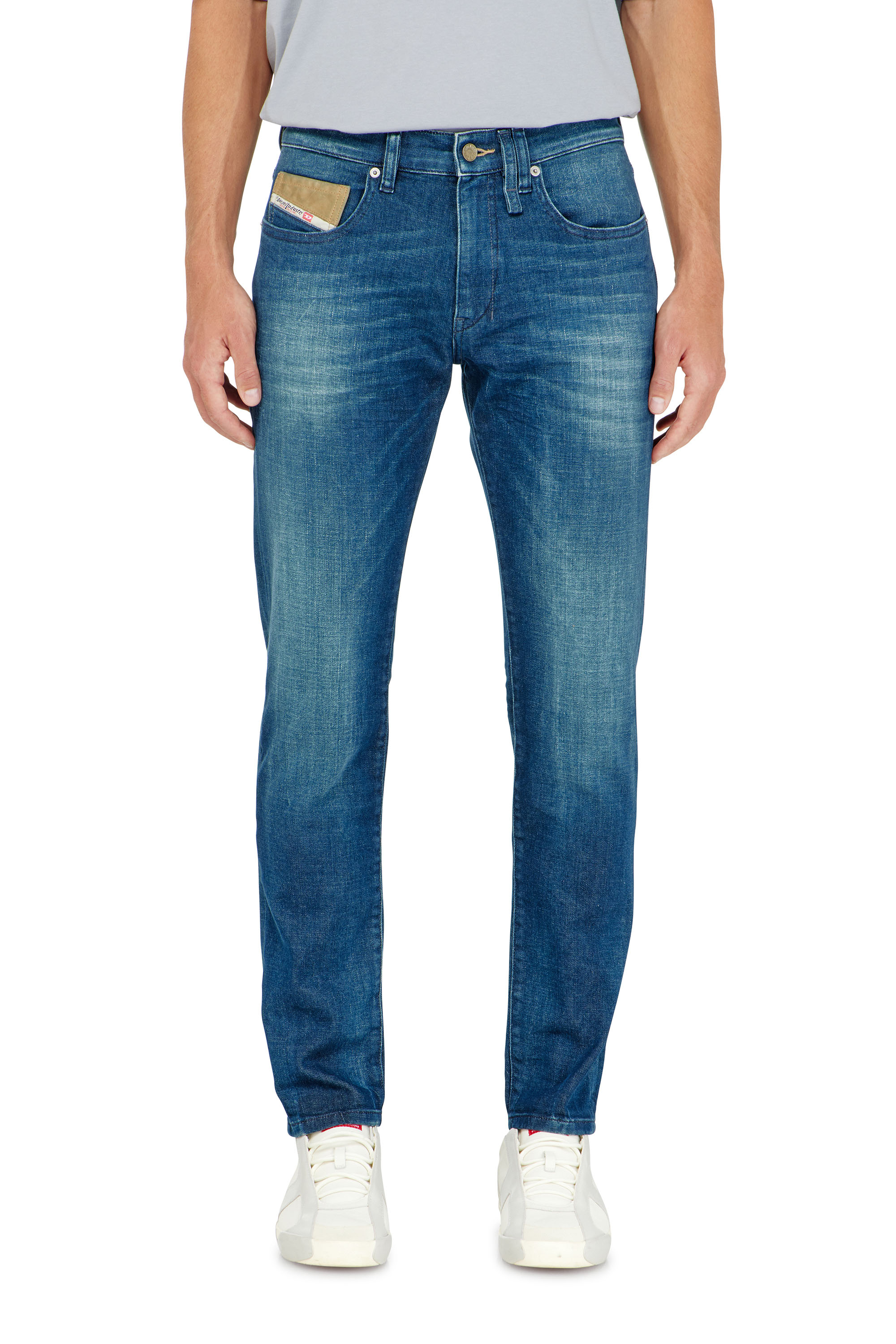 Diesel - Slim Jeans 2019 D-Strukt 0PBBZ Hombre, Azul medio - 4
