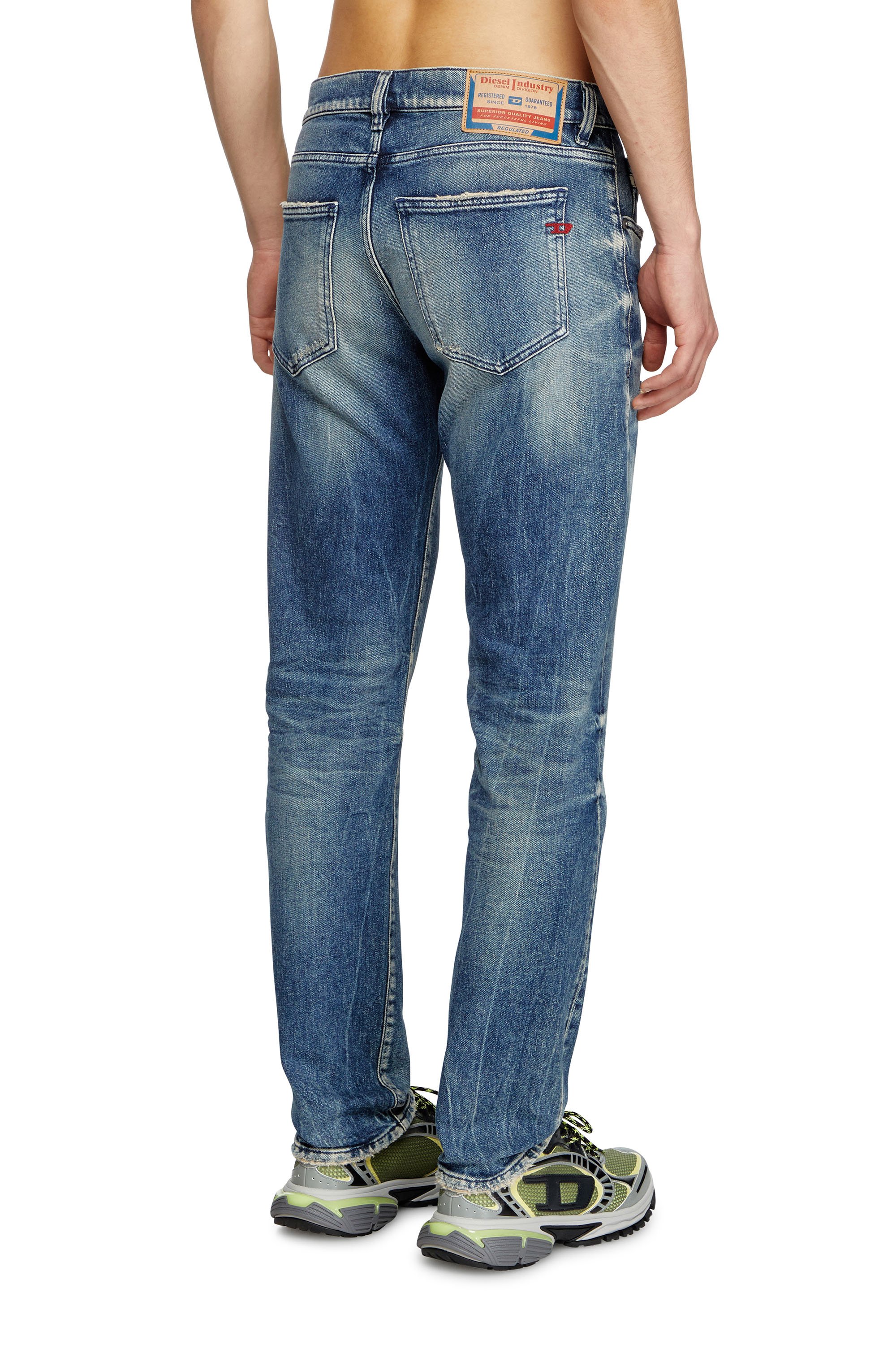 Diesel - Slim Jeans 2019 D-Strukt 007Y6 Hombre, Azul Oscuro - 3