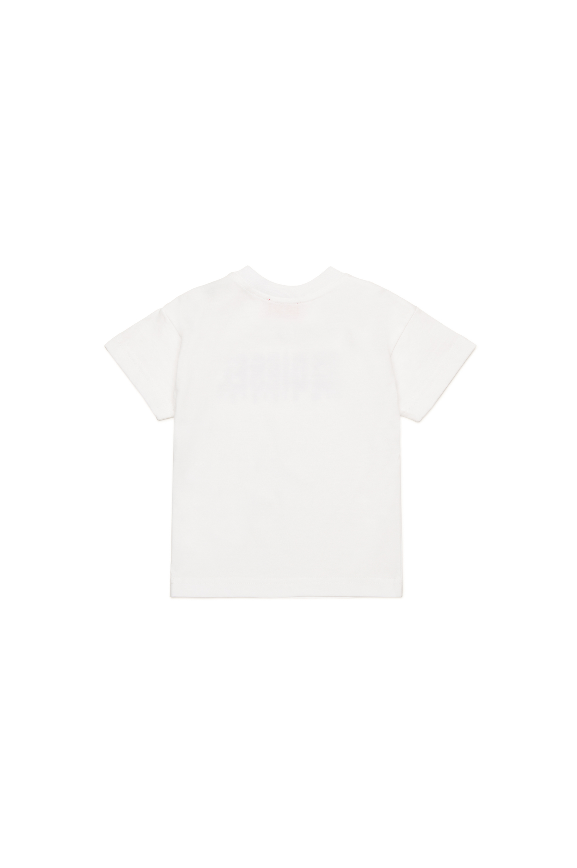 Diesel - TDIEGORL6MAB, Camiseta con logotipo manchado Unisex in Blanco - 2