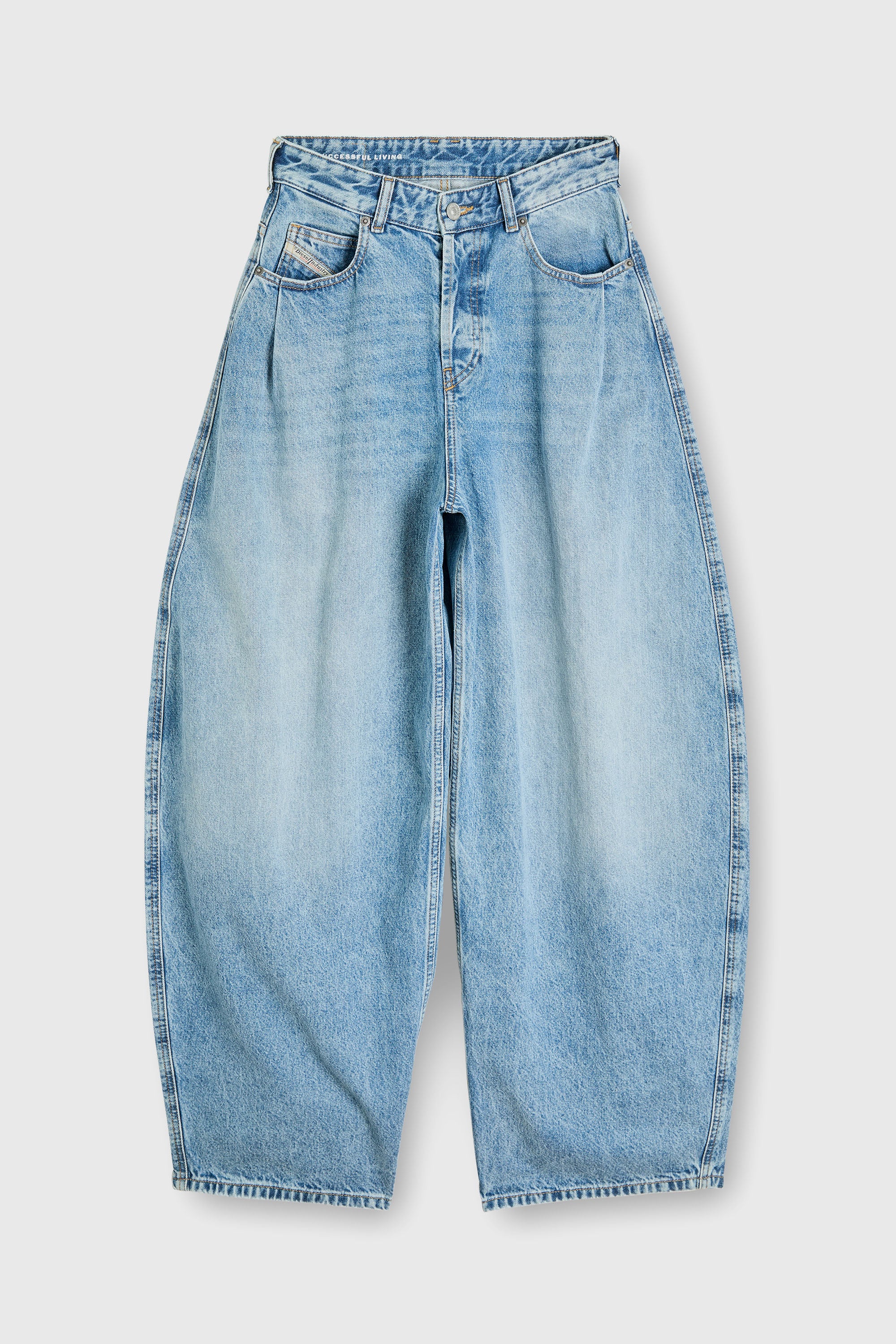 Diesel - Relaxed Jeans 1987 D-Khelz 09I29 Mujer, Azul Claro - 2
