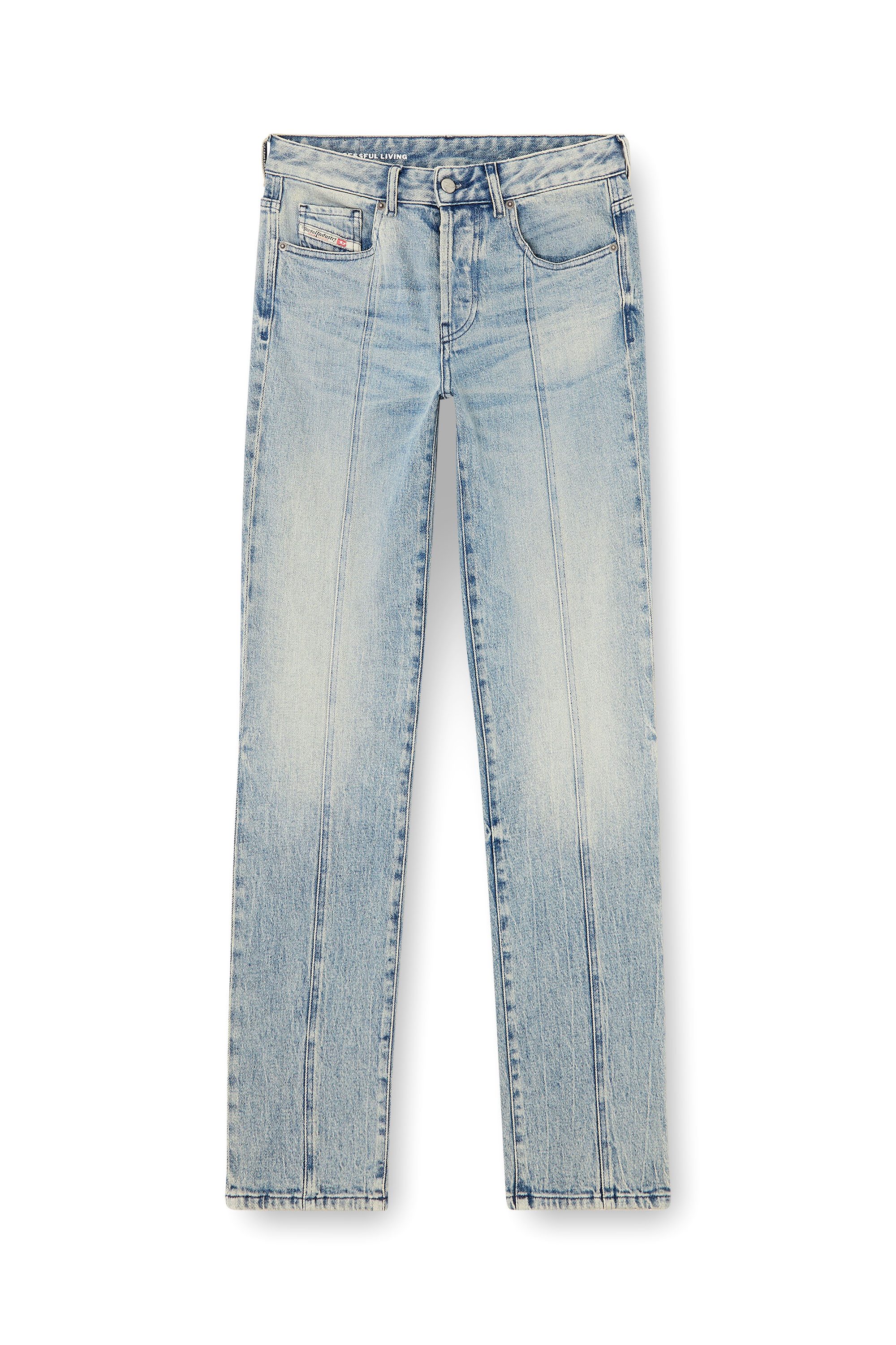 Diesel - Regular Jeans 1989 D-Mine 09N55 Mujer, Azul Claro - 3