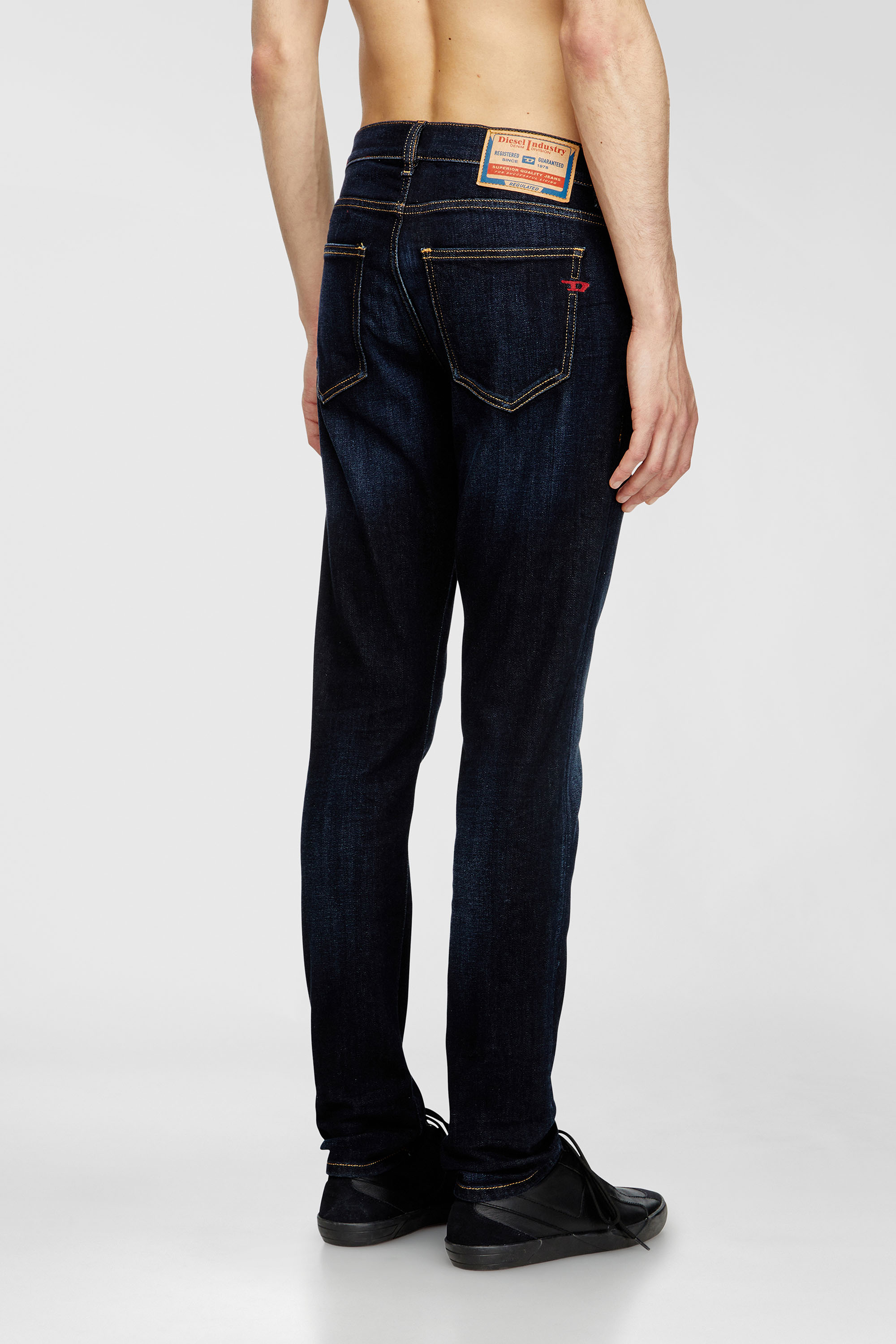 Diesel - Slim Jeans 2019 D-Strukt 009ZS Hombre, Azul Oscuro - 3