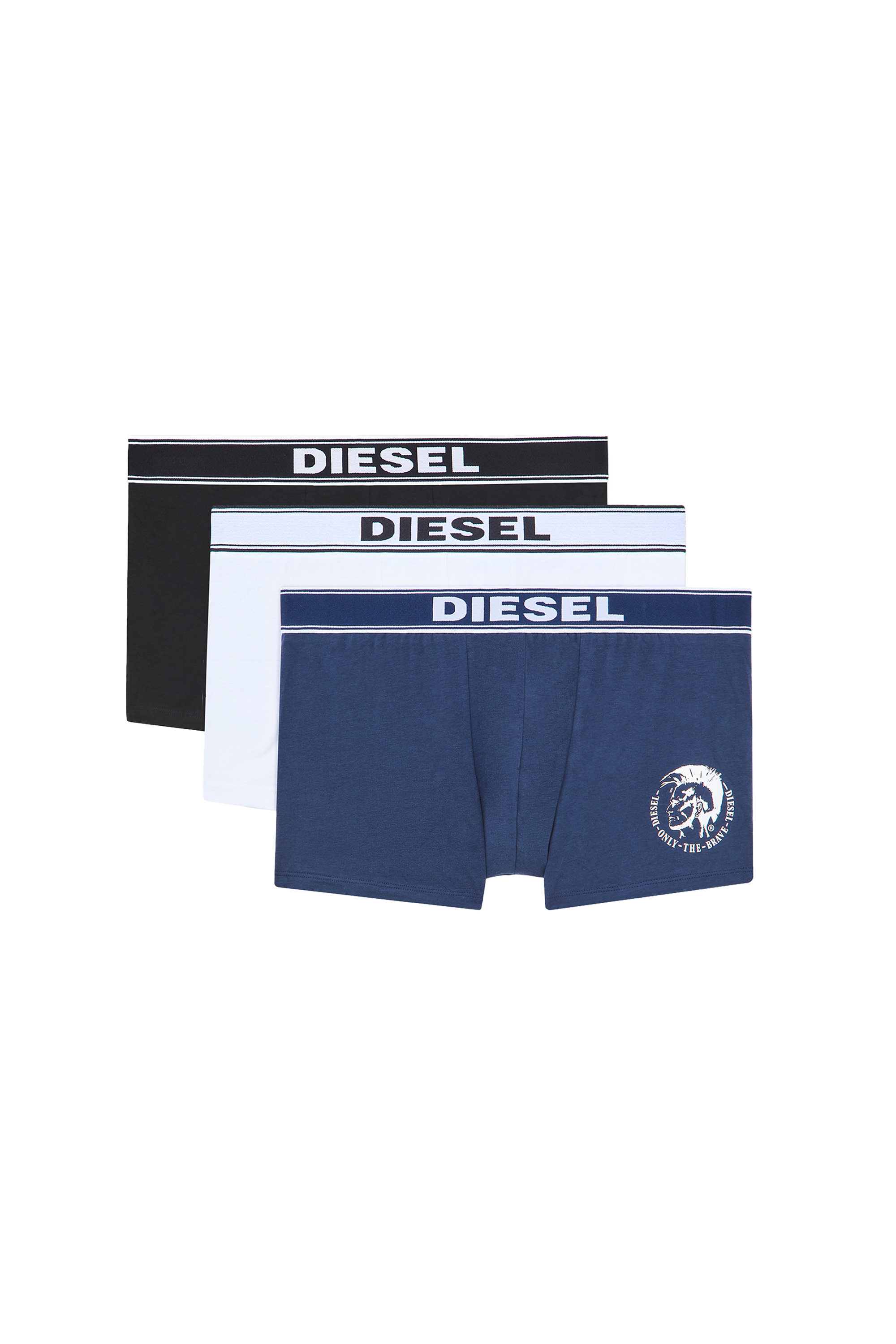 UMBX-SHAWNTHREEPACK, Negro/Azul - Boxers