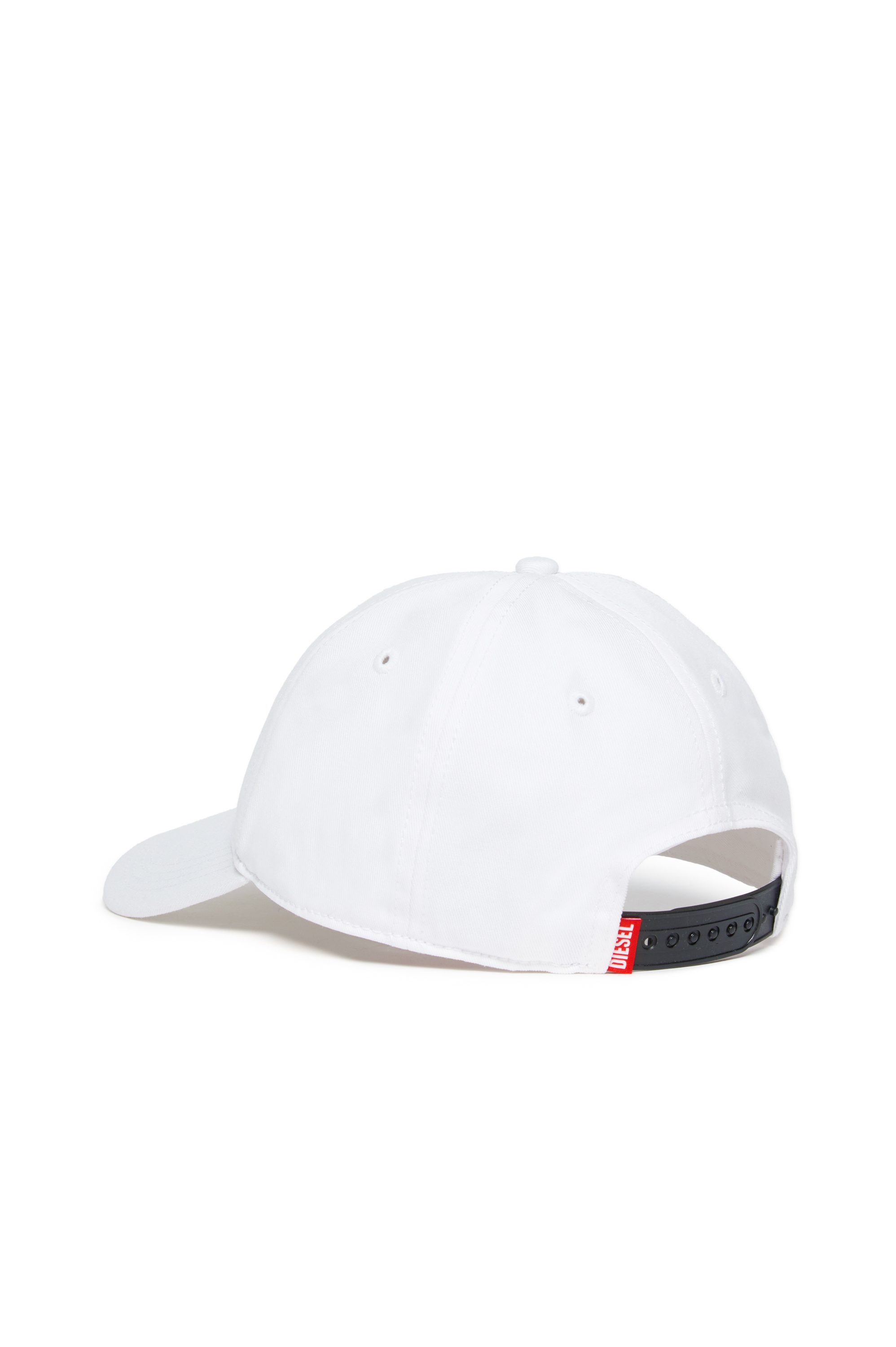 Diesel - FENSID, Gorra de b&eacute;isbol con logotipo de la letra D Hombre in Blanco - 2