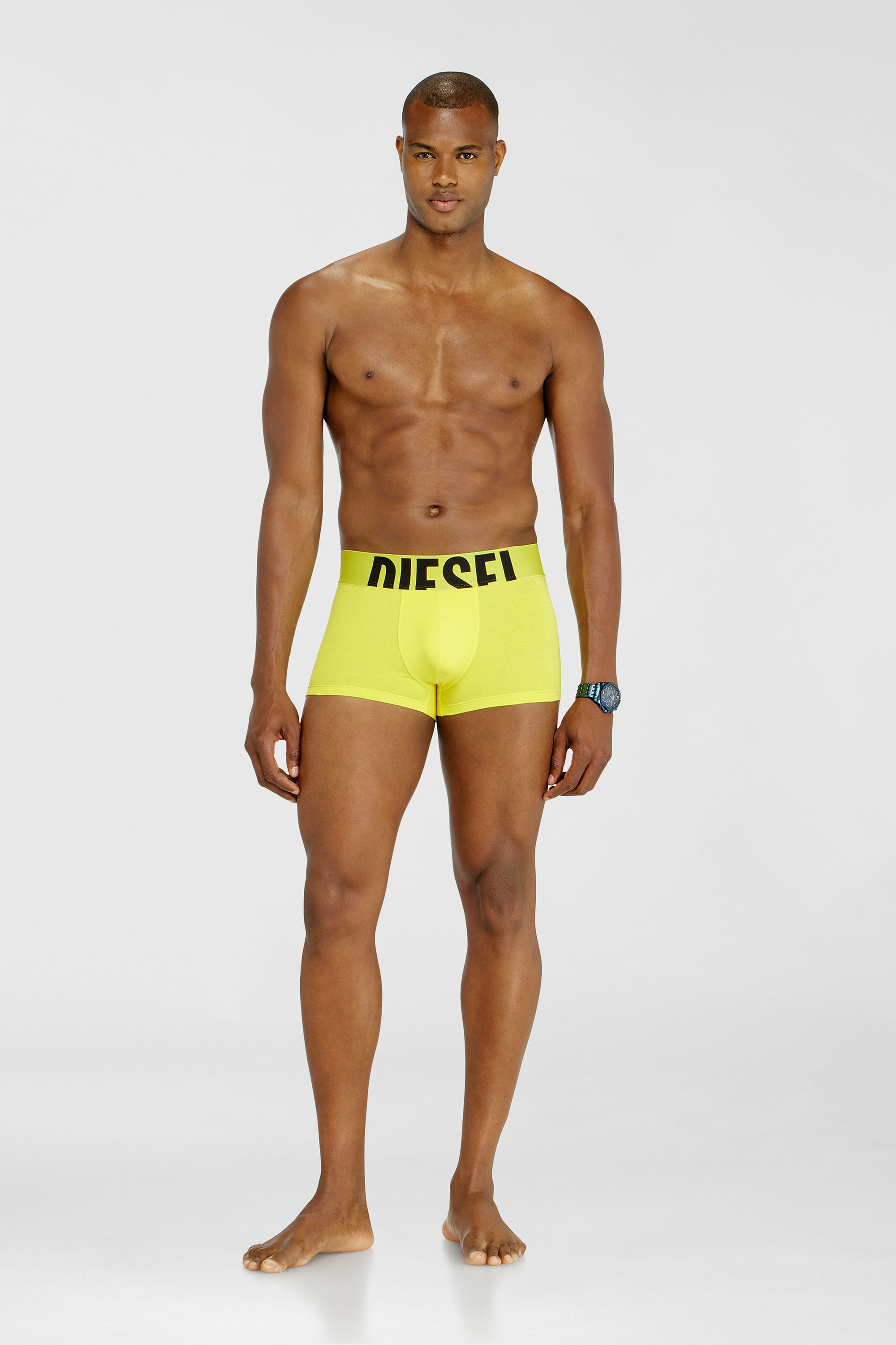 Diesel - UMBX-DAMIENTHREEPACK-5.5EL, Paquete de tres b&oacute;xers ajustados de algod&oacute;n el&aacute;stico Hombre in Multicolor - 2