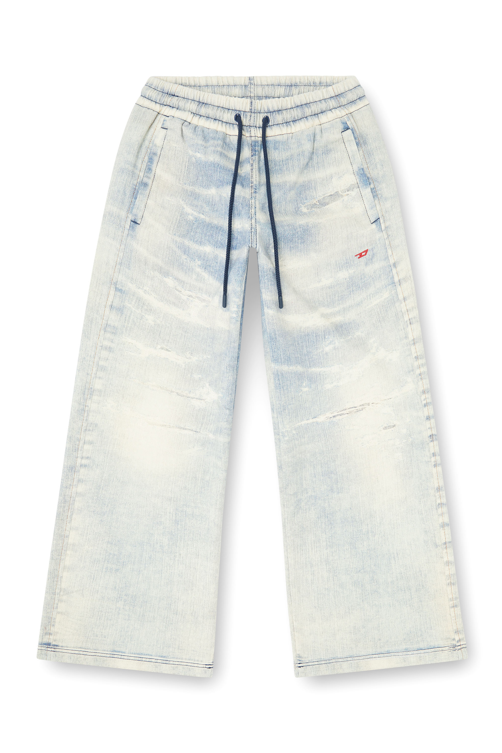 Diesel - Relaxed 2078 D-Ainty Joggjeans&reg; 068XM Mujer, Azul Claro - 4