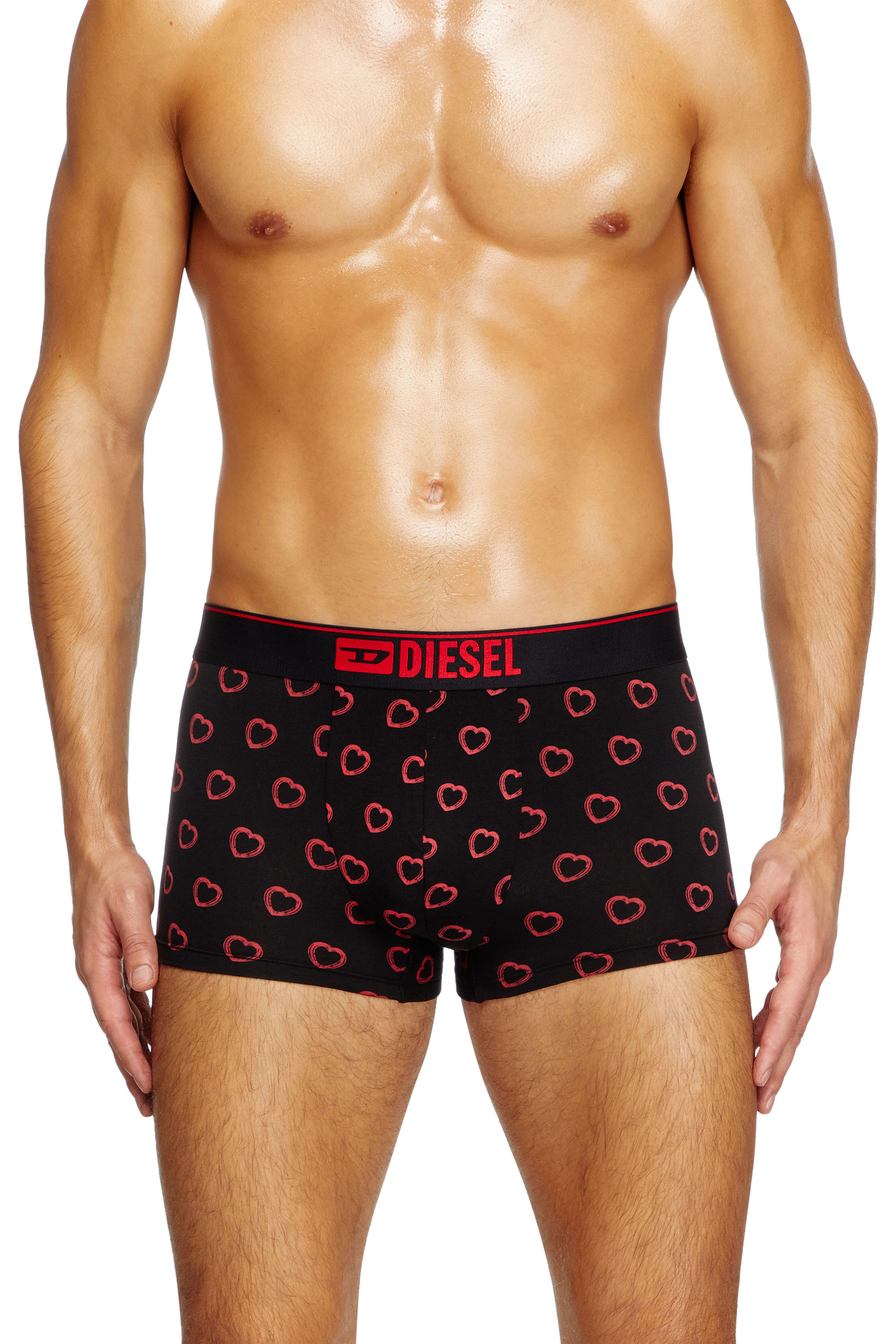 Diesel - DAMIEN-GFT-3PACK, Paquete de tres bóxers ajustados con motivo de corazones Hombre in Multicolor - 2