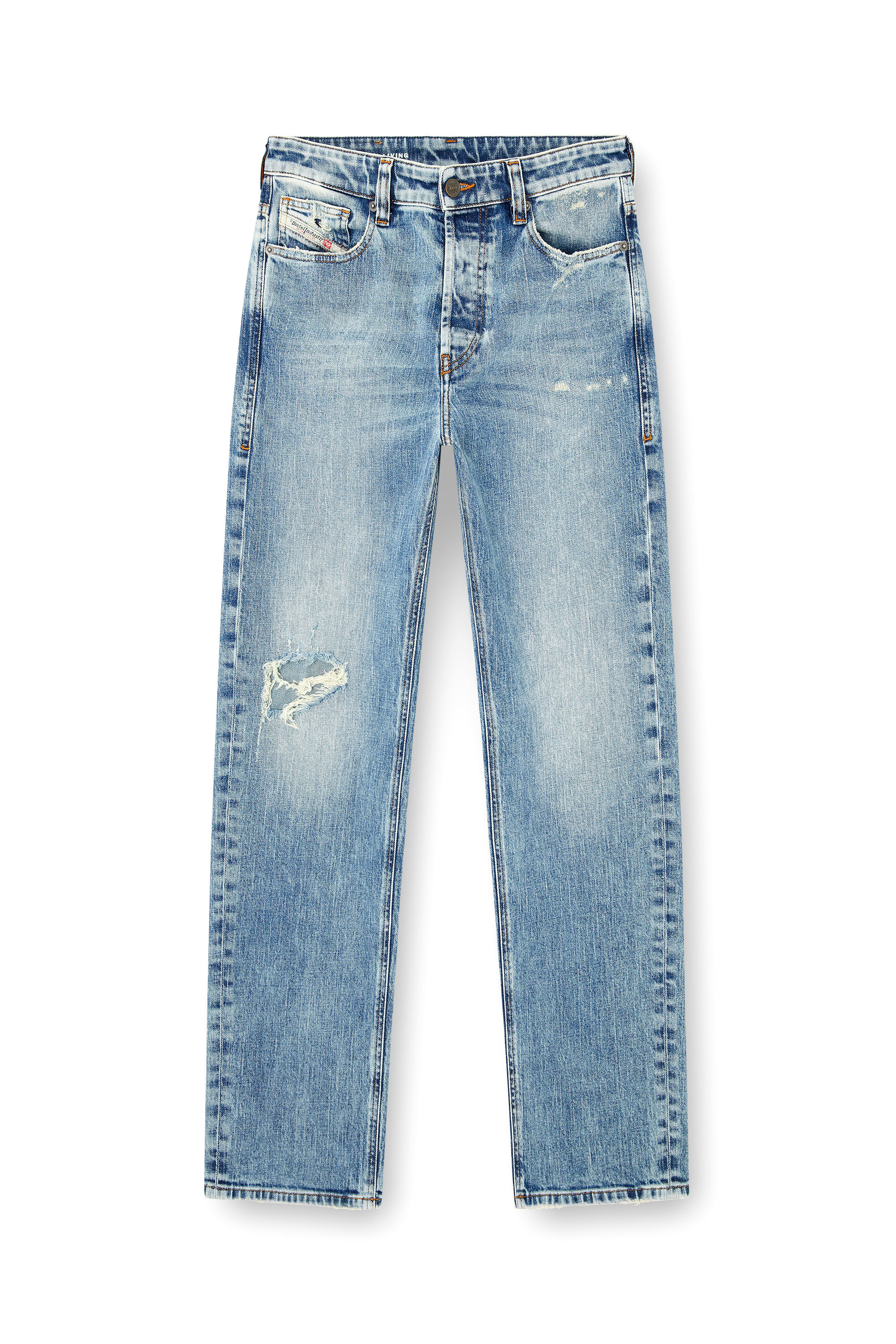 Diesel - Regular Jeans 1988 D-Ark 09L34 Mujer, Azul Claro - 3