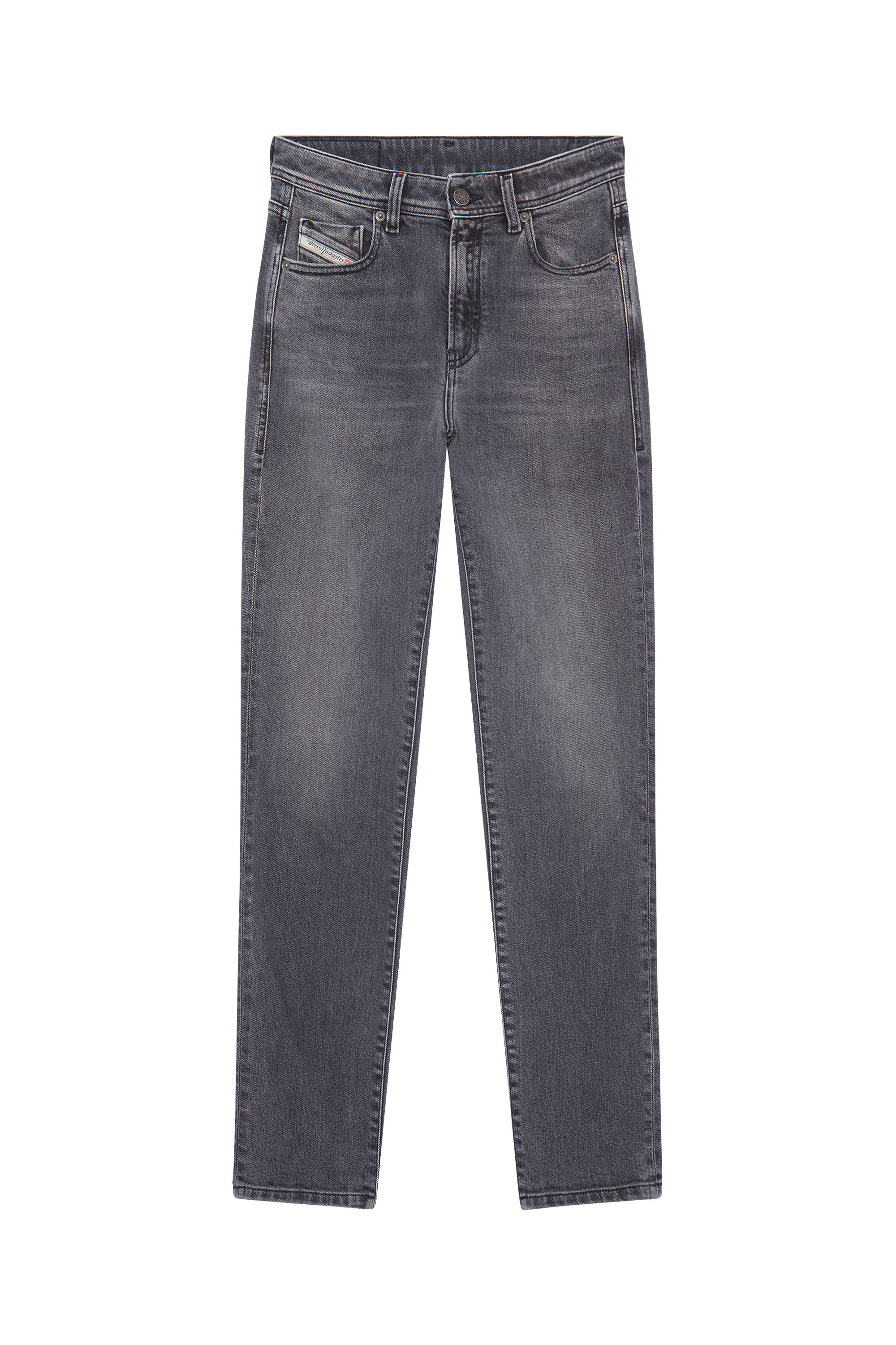 Diesel - 2004 09D49 Tapered Jeans, Negro/Gris oscuro - Image 6