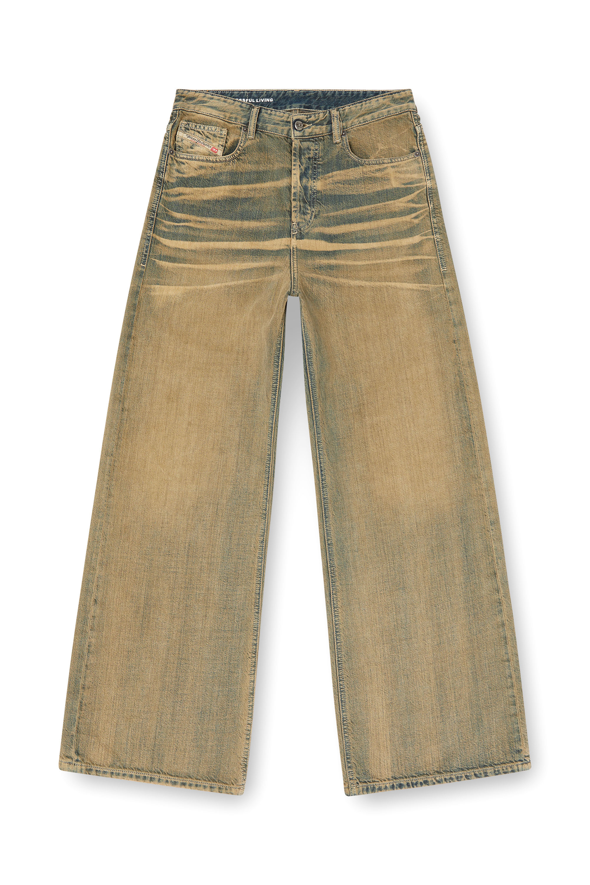 Diesel - Relaxed Jeans 1996 D-Sire 09L49 Mujer, Azul medio - 3