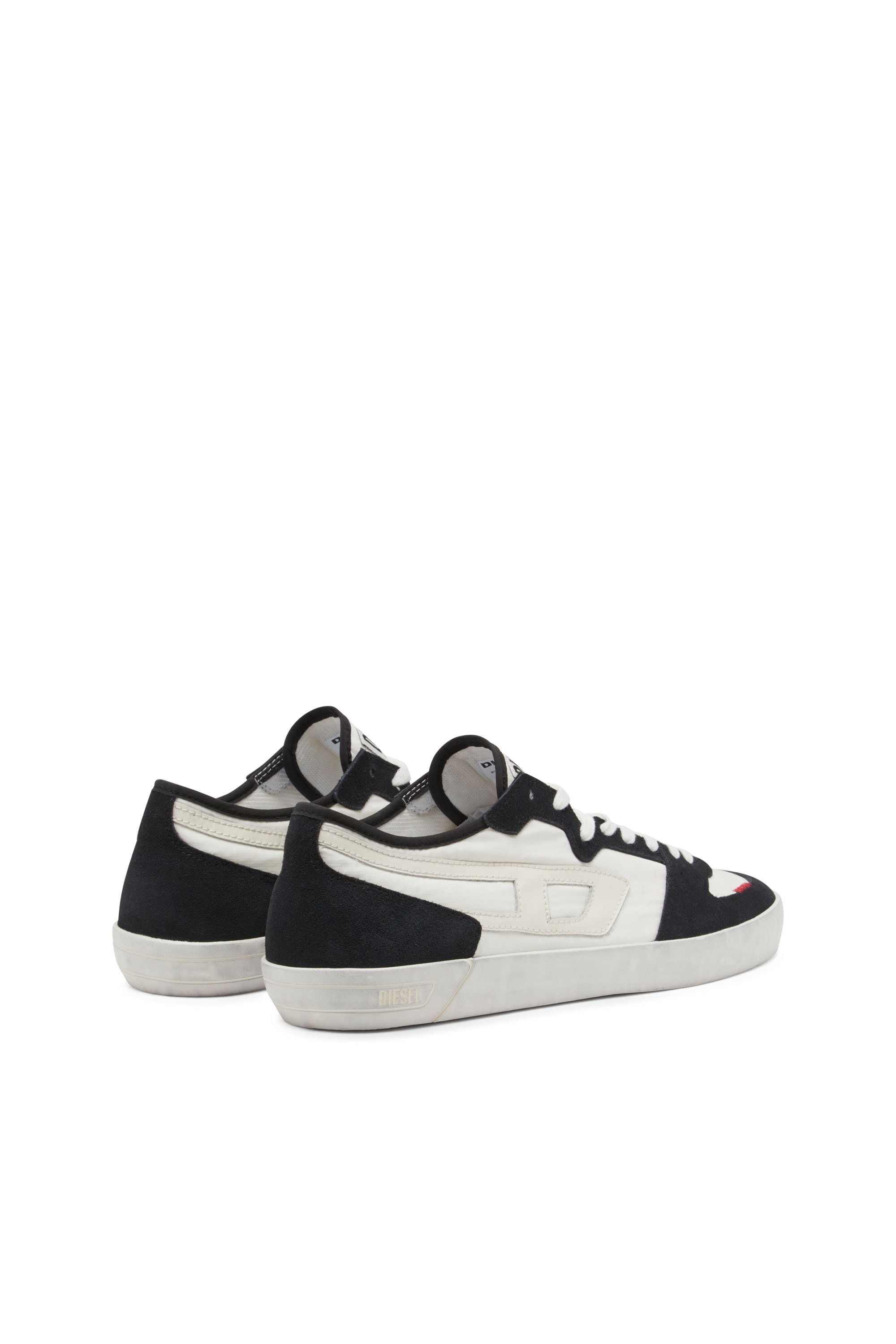 Diesel - S-LEROJI D-1 LOW, Deportivas de ripstop acolchado y gamuza Hombre in Multicolor - 3