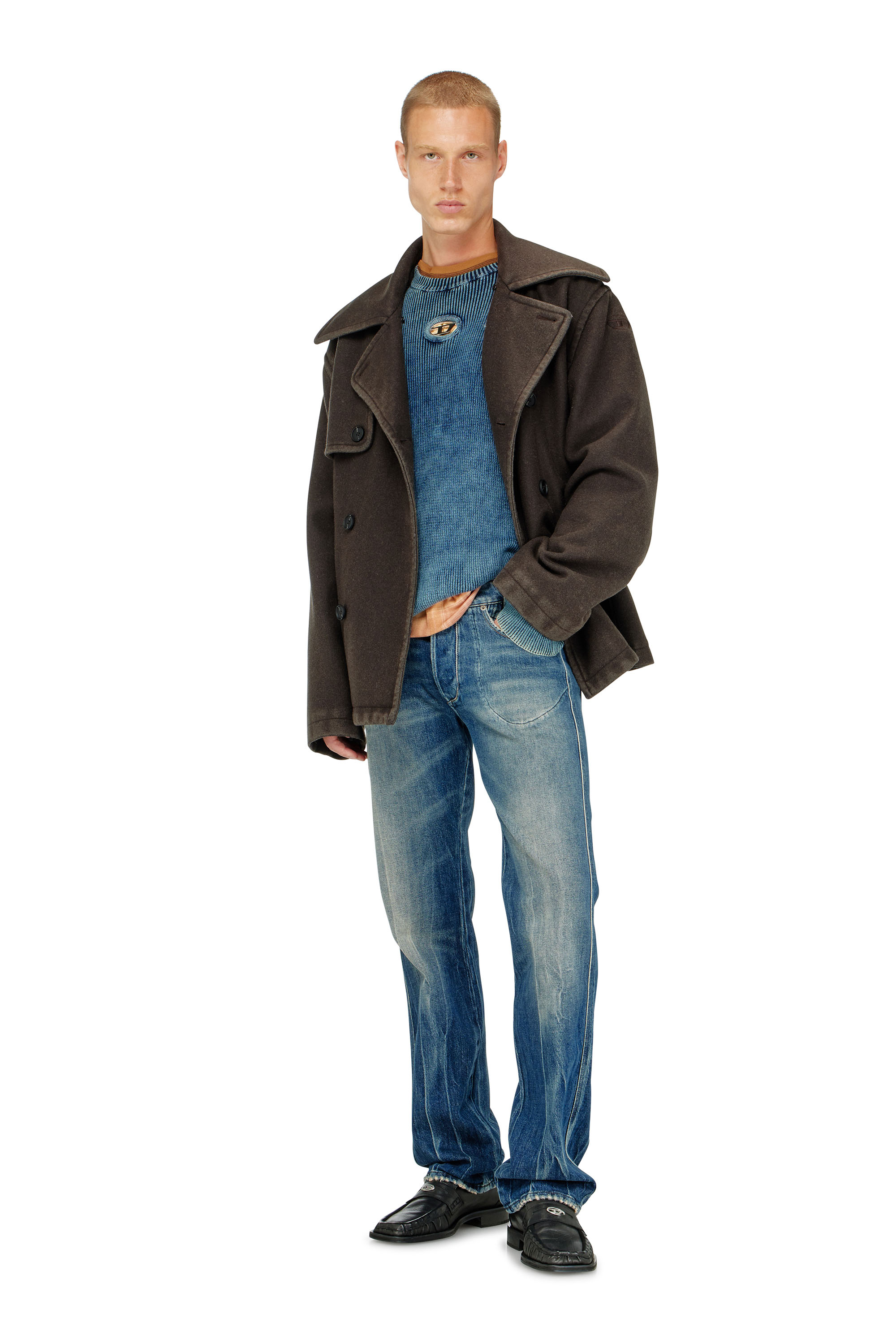 Diesel - Regular Jeans 1985 Larkee 09Q27 Hombre, Azul medio - 1