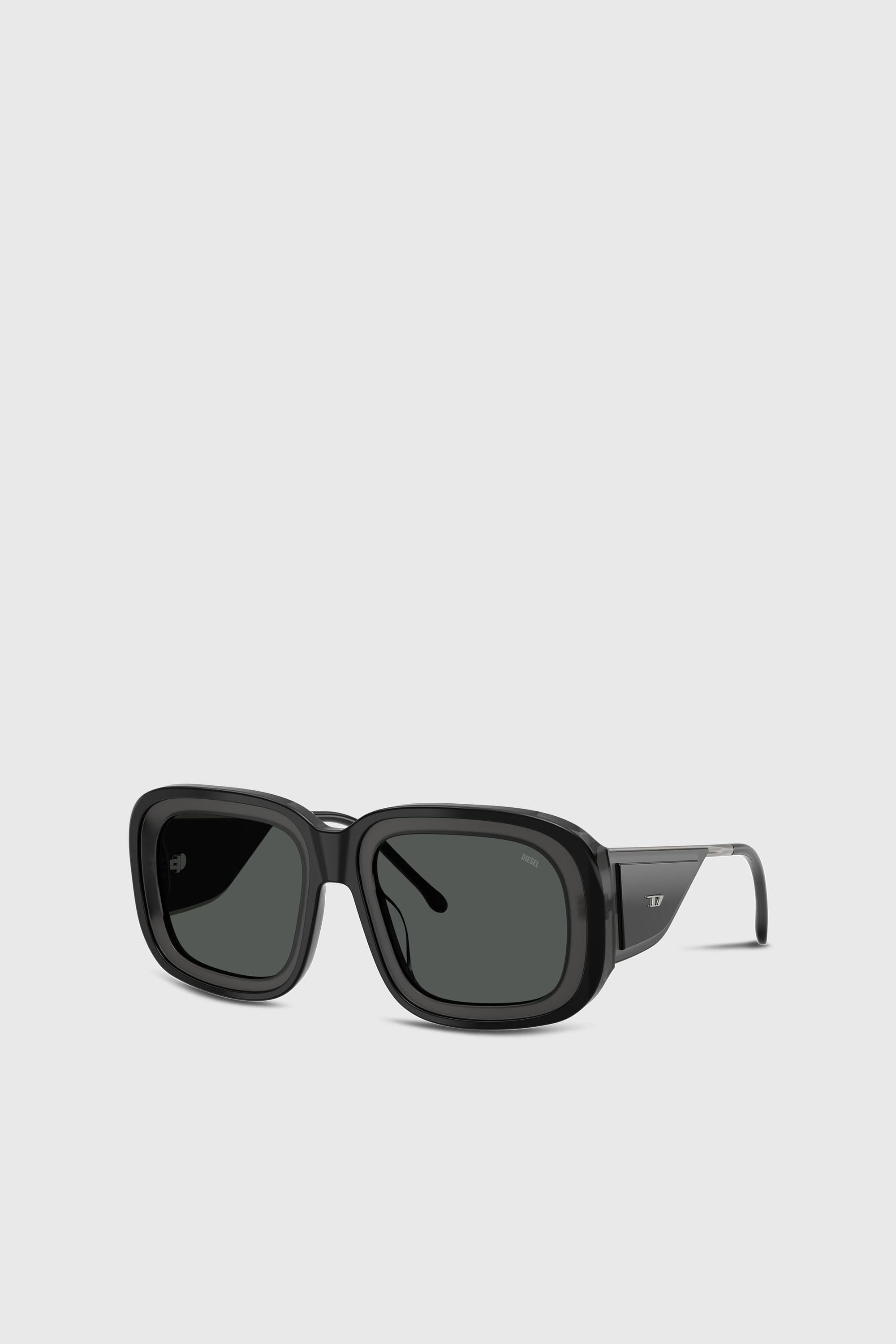 Diesel - 0DL2015U, Gafas de sol cuadradas Unisex in Negro - 2