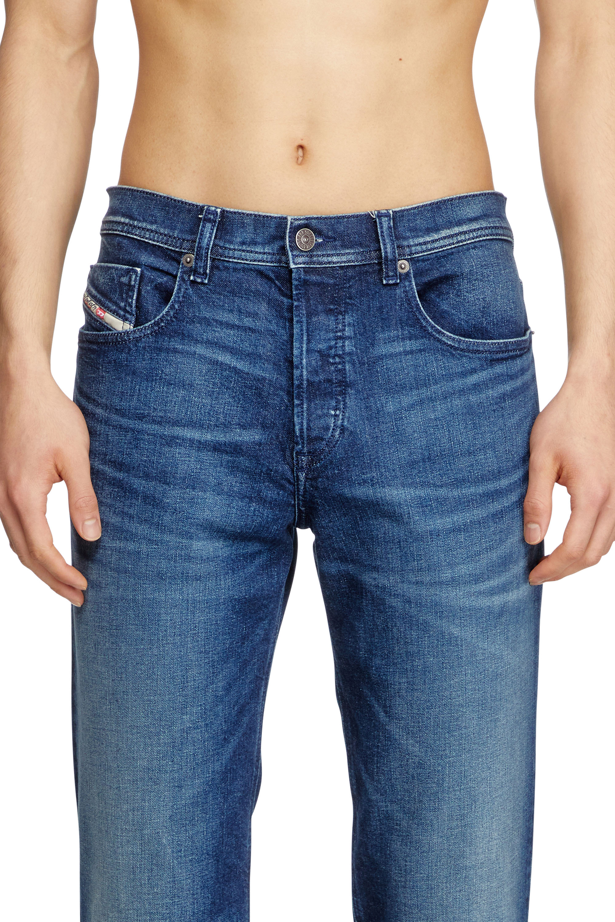 Diesel - Regular Jeans 2023 D-Finitive 09L51 Hombre, Azul Oscuro - 5