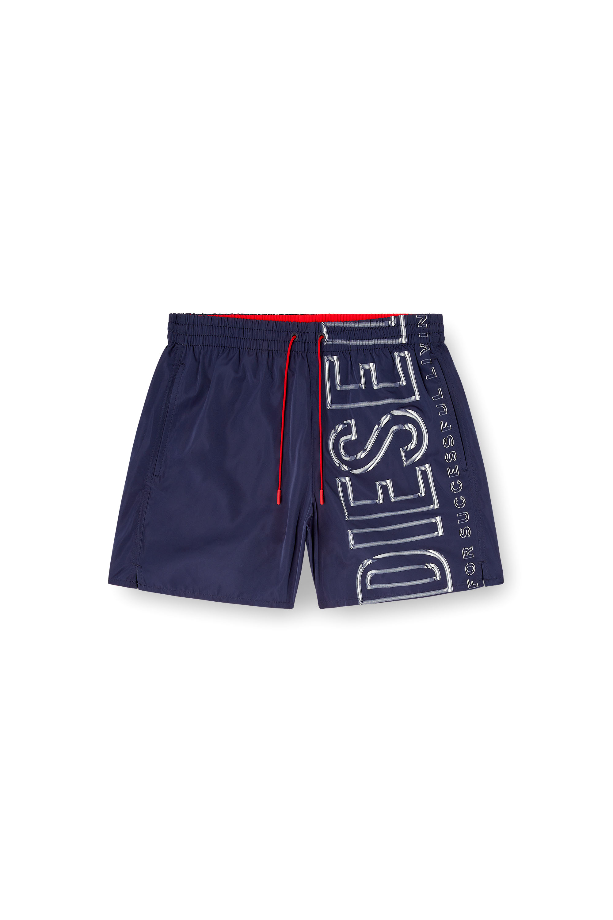 Diesel - SOCCER-41-D-CORE, Bañador corto con estampado de logotipo oversize Hombre in ToBeDefined - 4