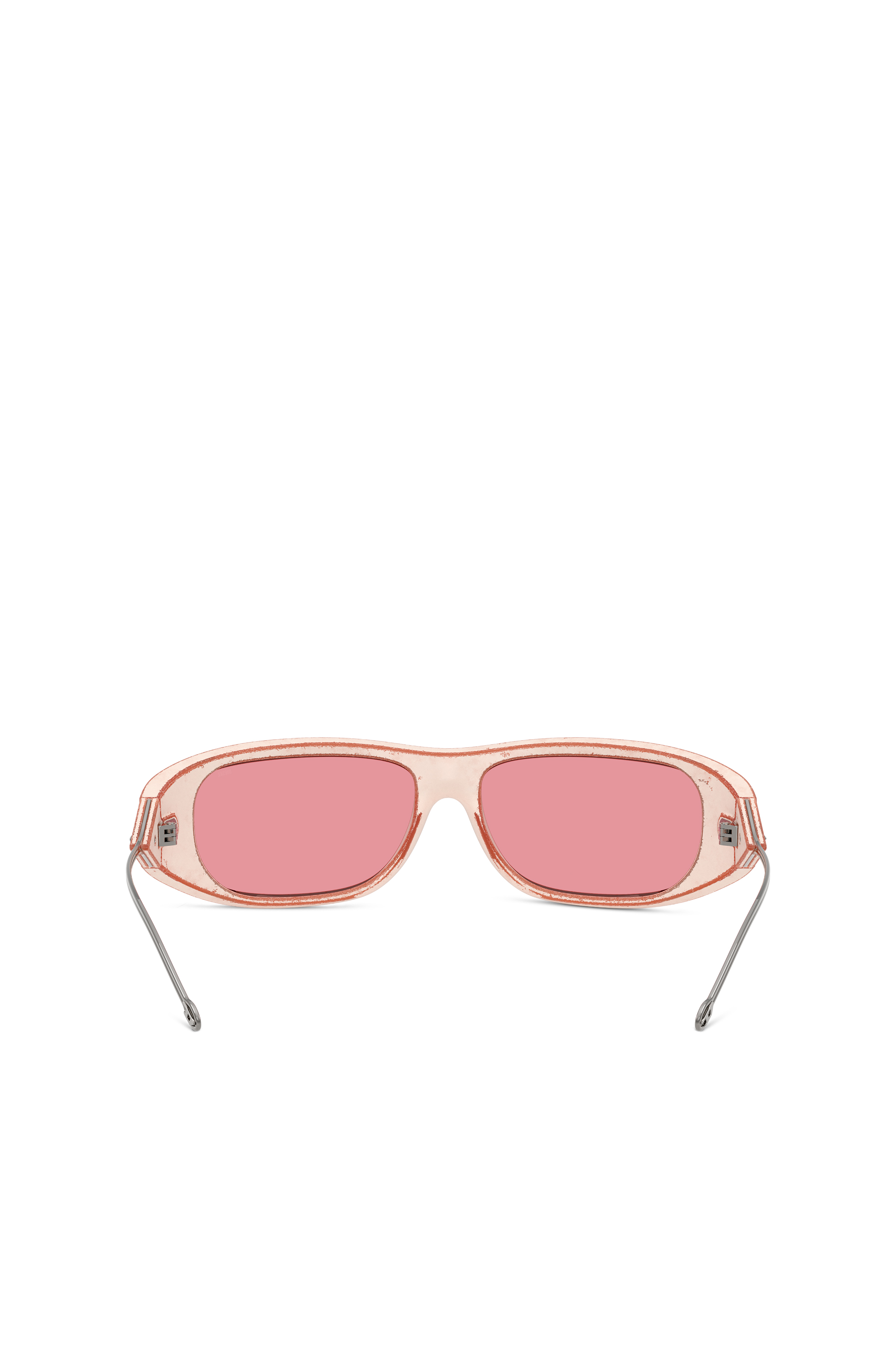 Diesel - 0DL3001, Unisex's Wraparound style sunglasses in Pink - 3