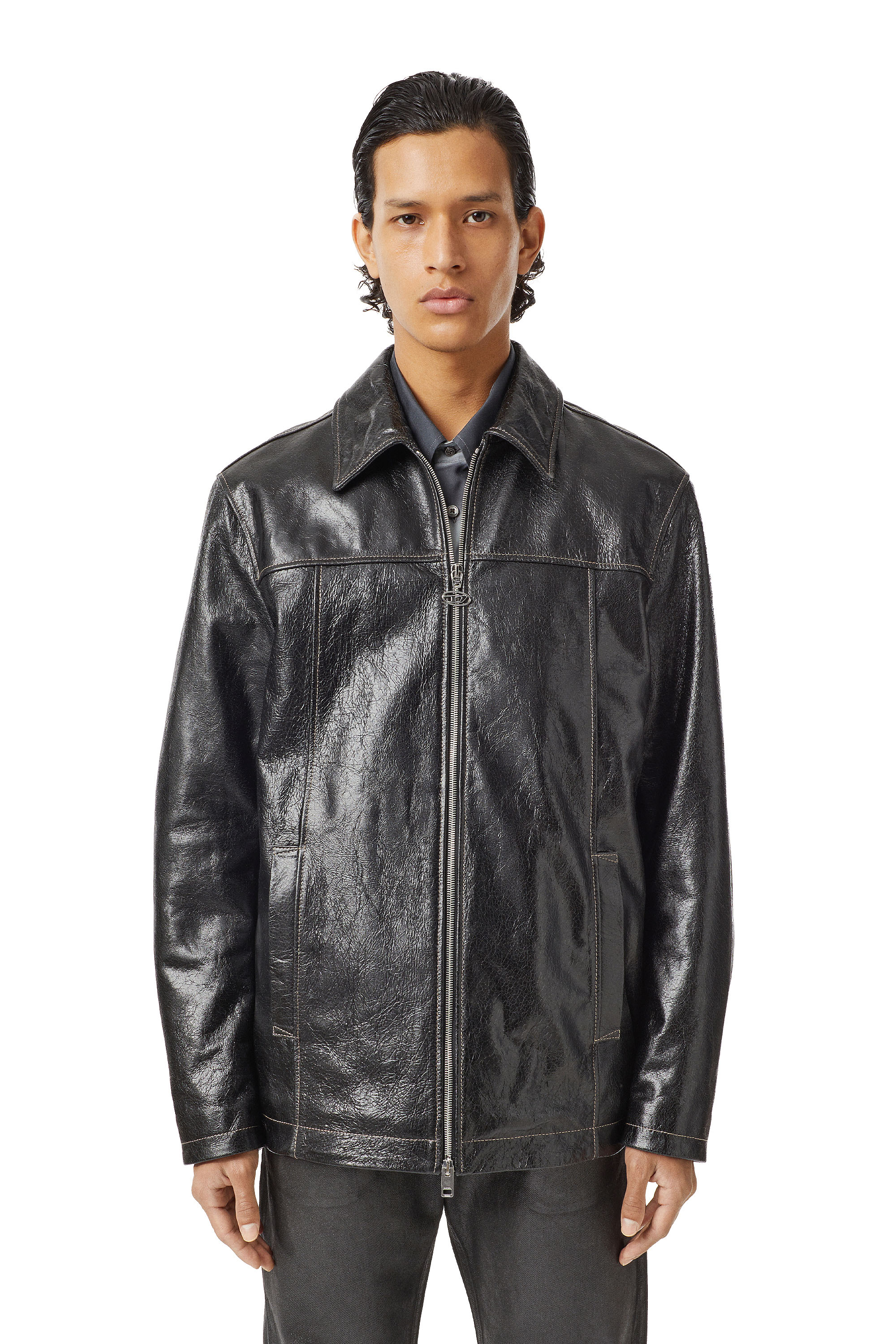 L-STERLING, Negro - Chaquetas de piel