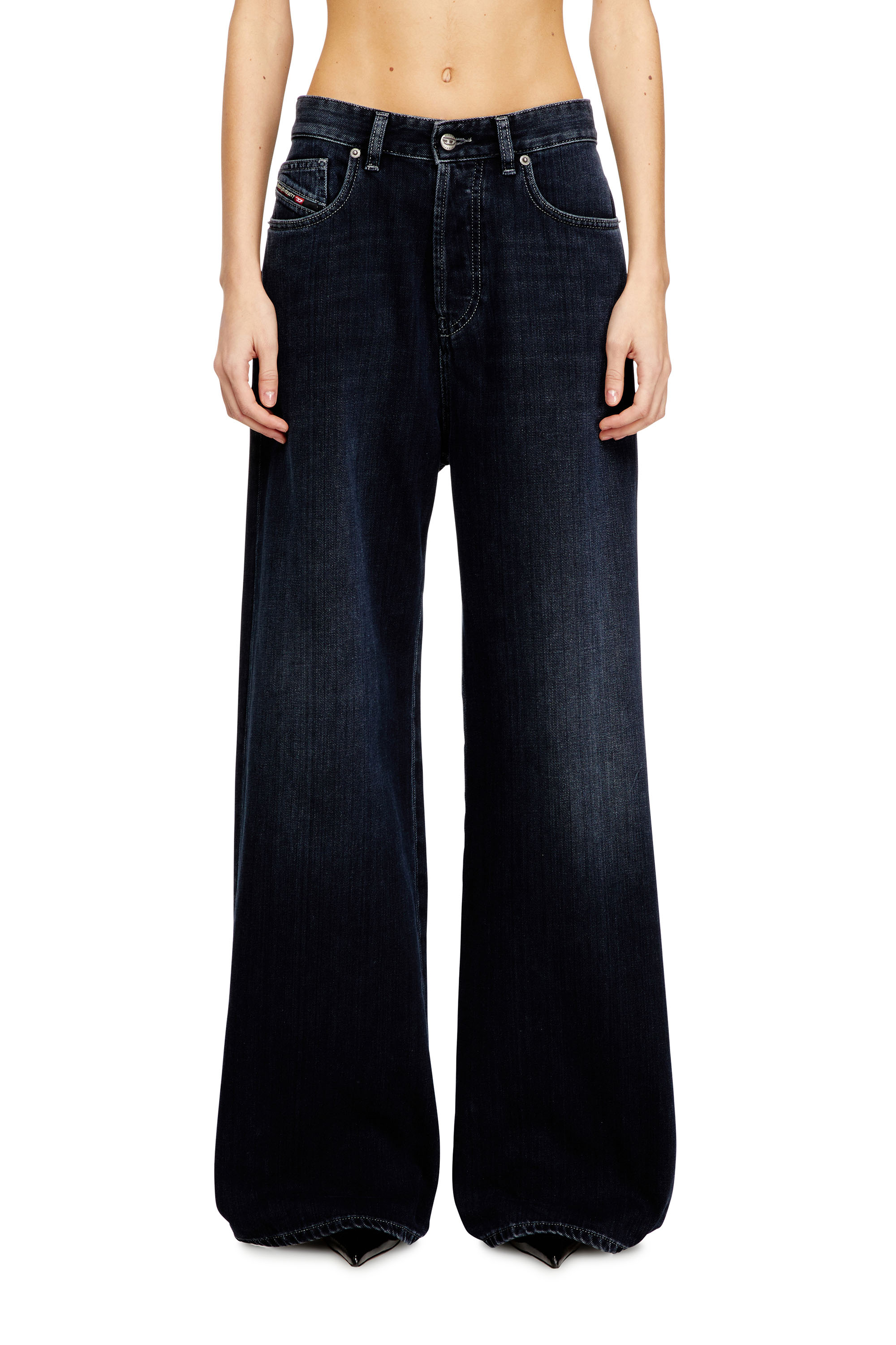 Diesel - Relaxed Jeans 1996 D-Sire 09Q19 Mujer, Azul Oscuro - 1