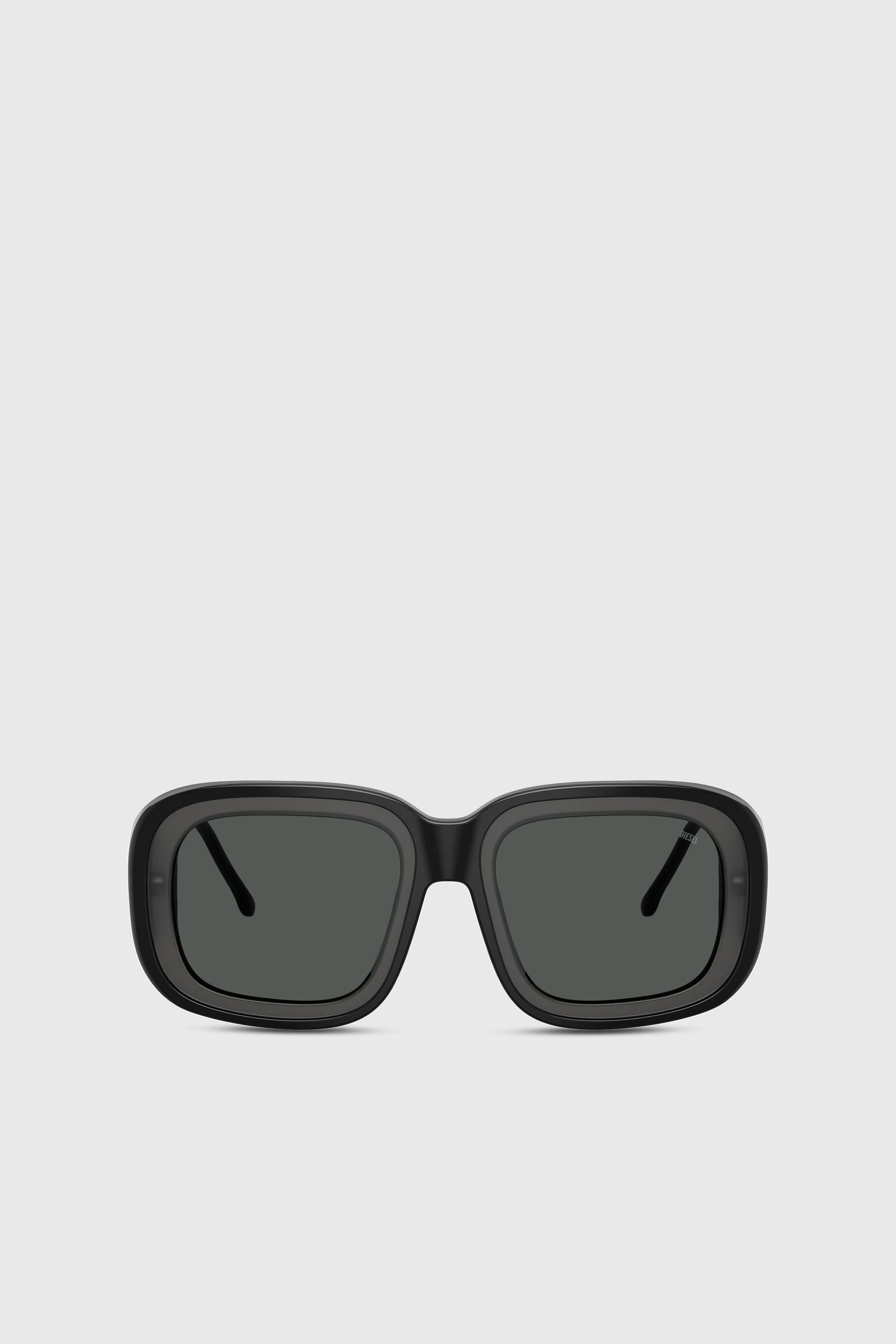 Diesel - 0DL2015U, Gafas de sol cuadradas Unisex in Negro - 1