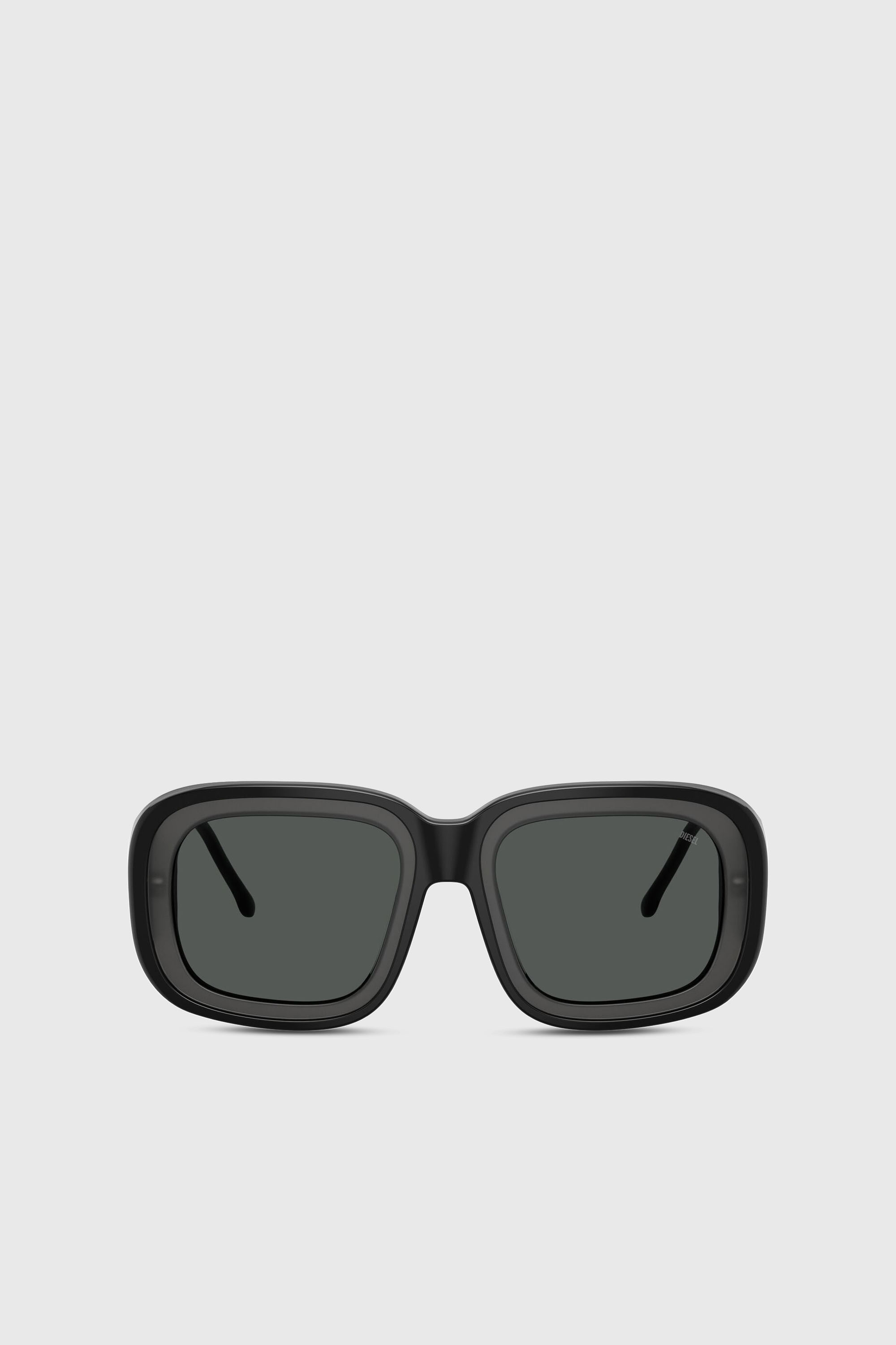 Diesel - 0DL2015U, Gafas de sol cuadradas Unisex in Negro - 1