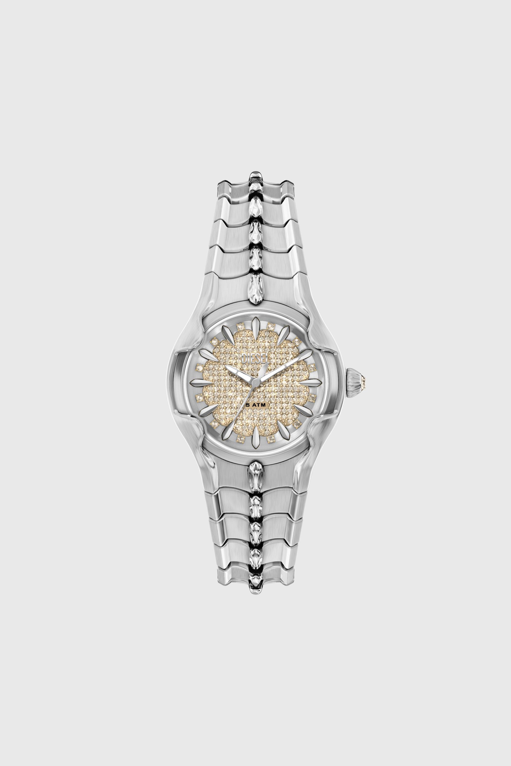 Diesel - DZ5631 WATCH, Reloj Vert de acero inoxidable Hombre in Plateado - 1