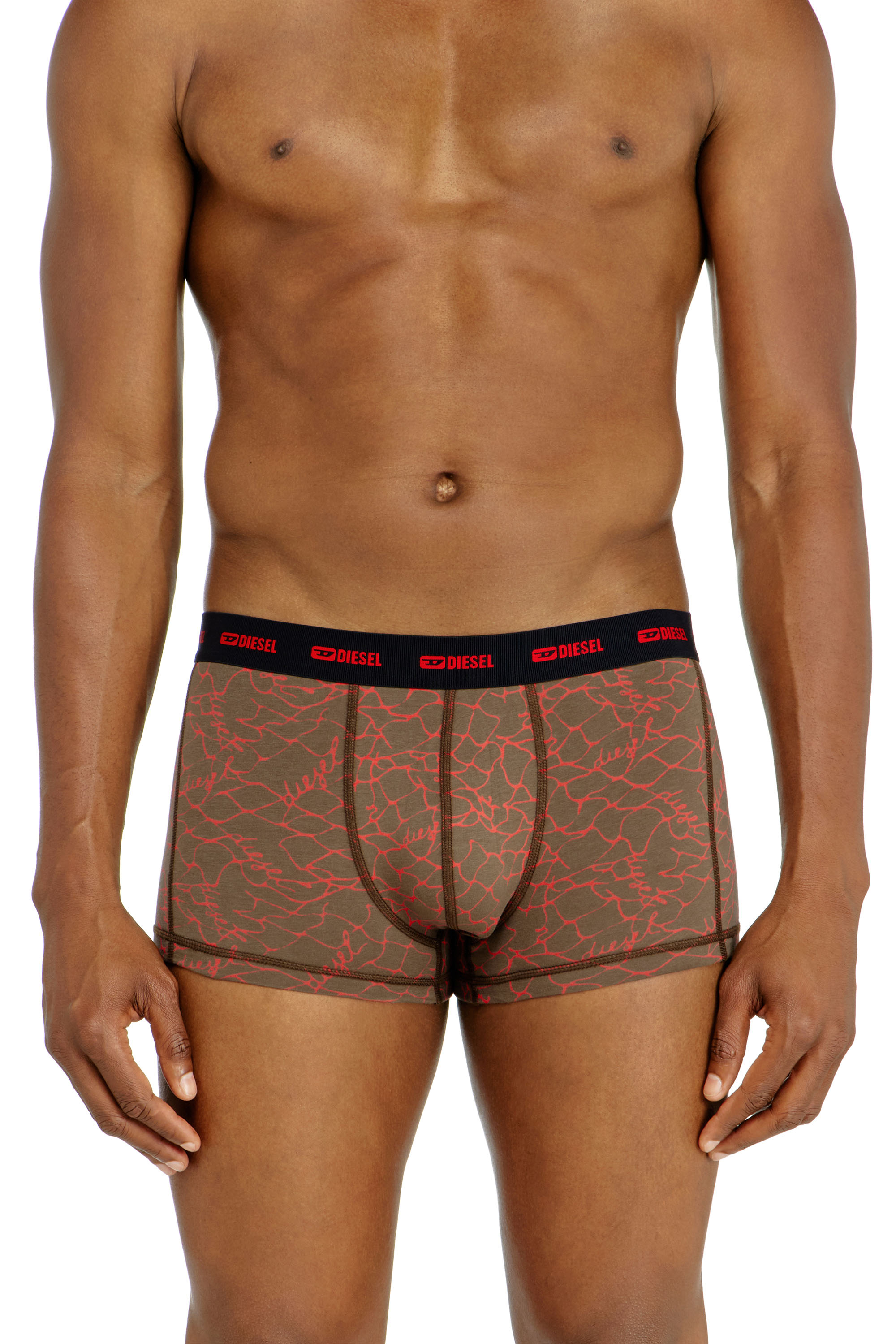 Diesel - DAMIEN-UTLT-3PACK, Paquete de tres b&oacute;xers con motivo gr&aacute;fico Hombre in Multicolor - 2
