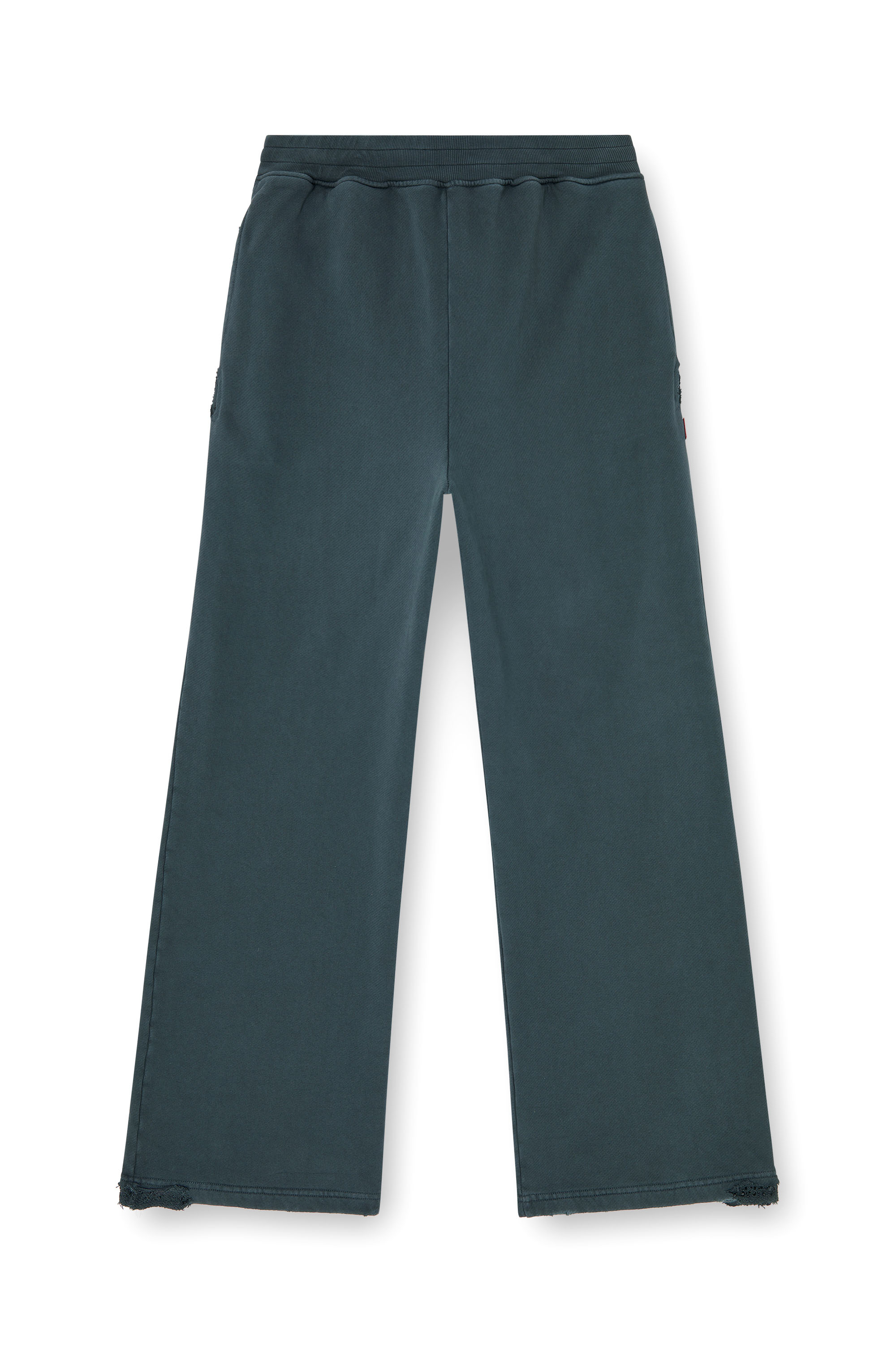 Diesel - P-MARTAINS-CRYSTALS, Pantal&oacute;n efecto desgastado con detalles de cristal Hombre in Azul marino - 4