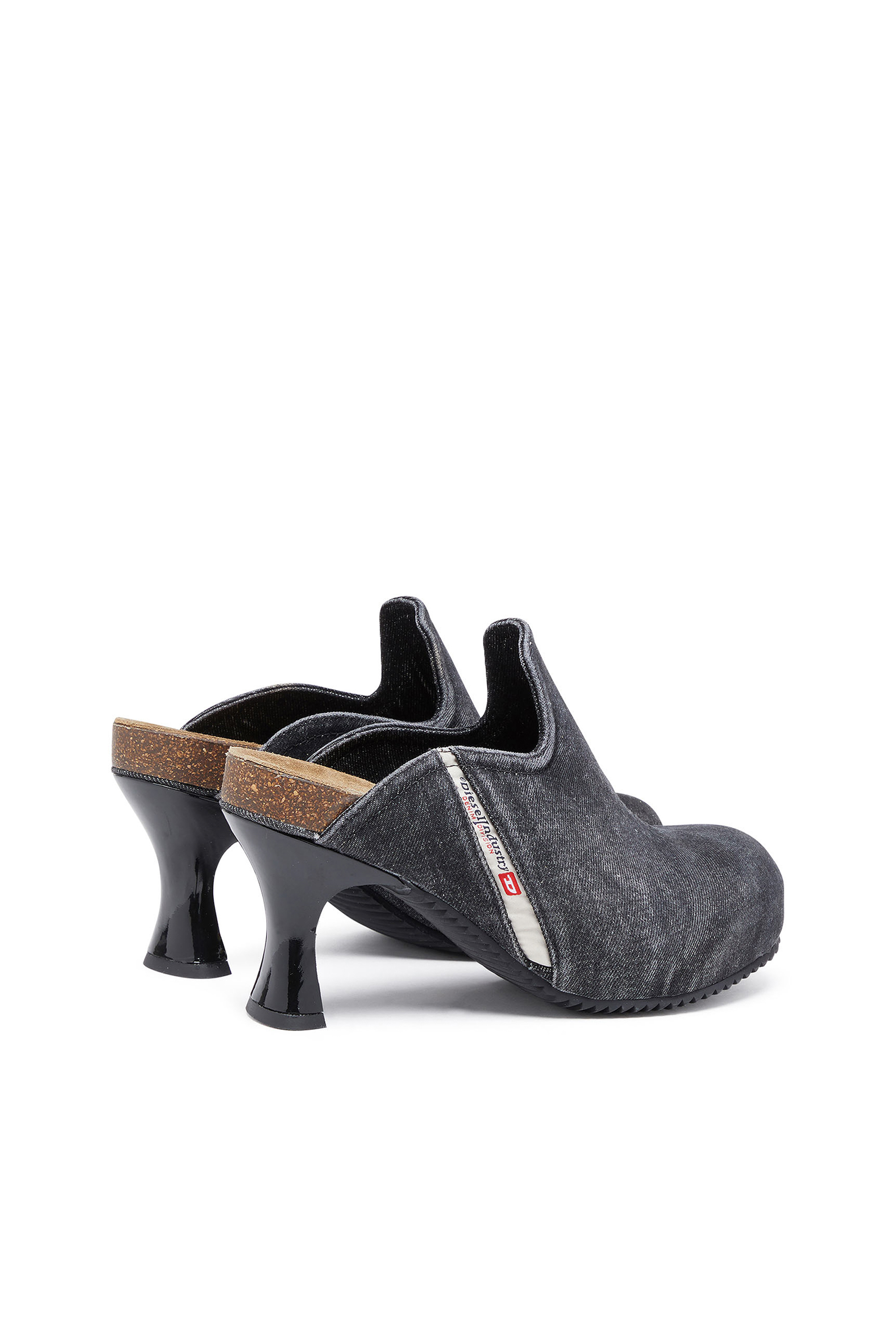 D-WOODSTOCK ML W, Negro Diesel - D-WOODSTOCK ML W, D-Woodstock-Zapatos planos sin talón en cuero napa Mujer in Negro - 3