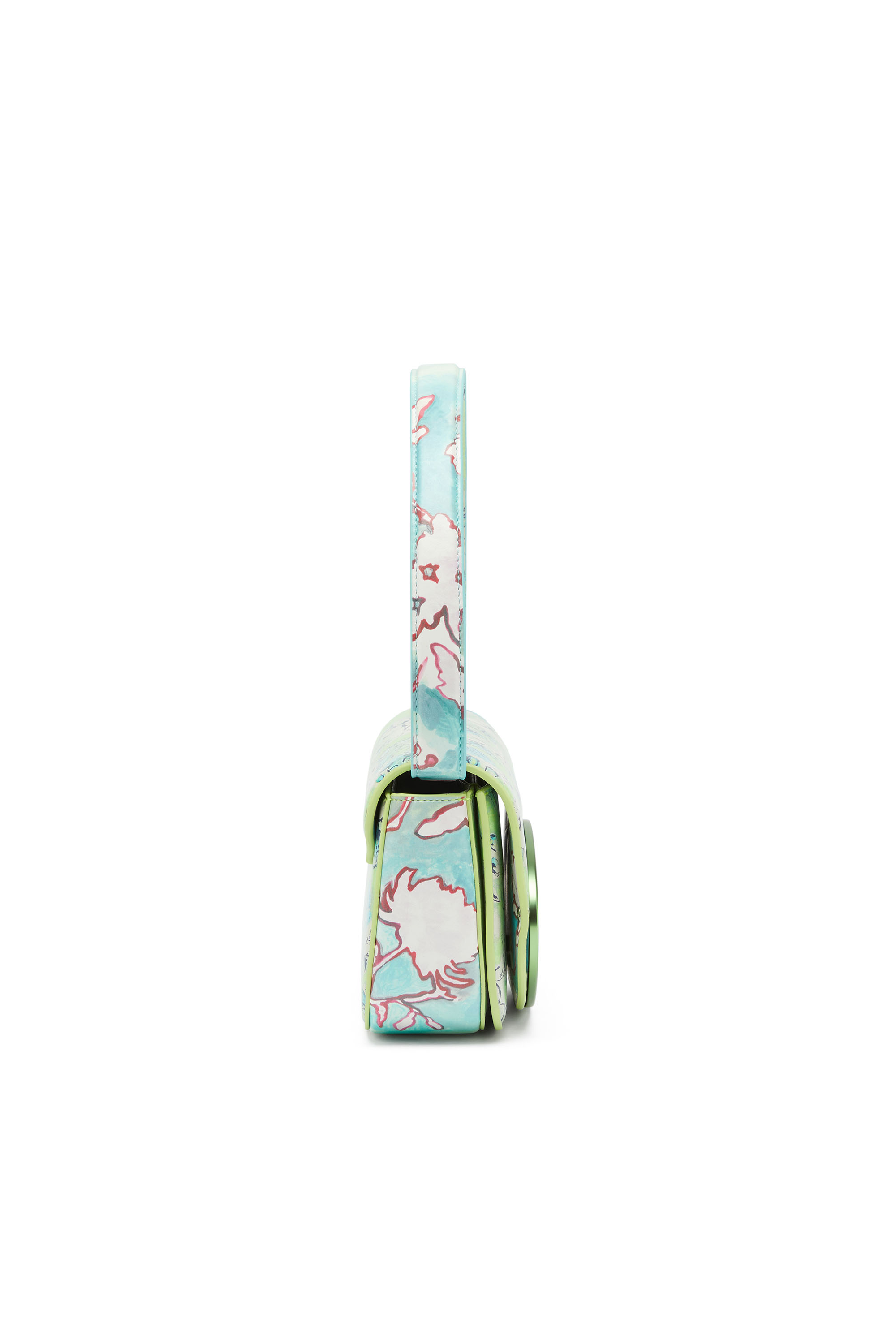 Diesel - 1DR, 1DR-Bolso ic&oacute;nico con estampado floral Mujer in Verde - 4