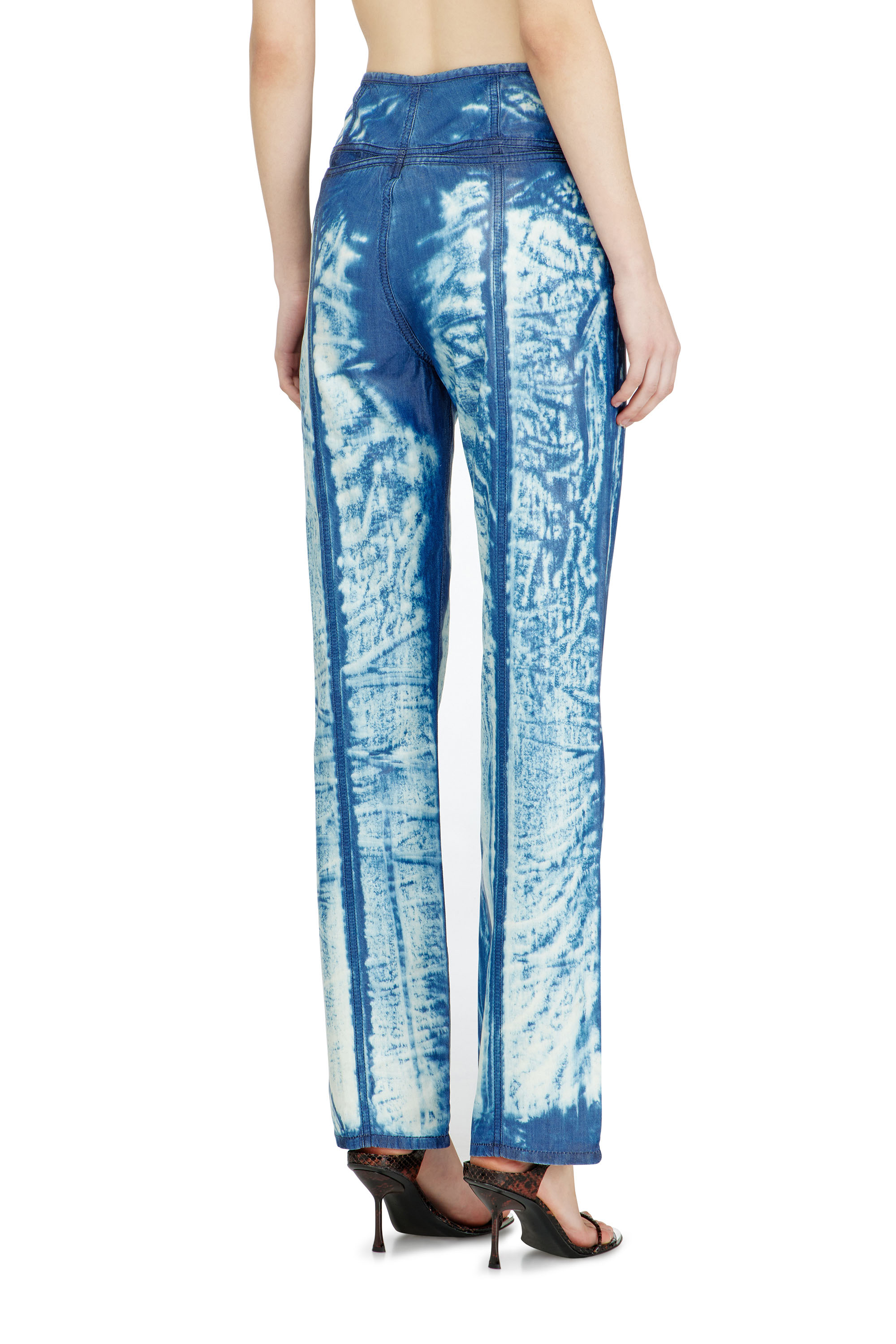 Diesel - Slim Jeans D-LYSAR 068XC Mujer, Azul medio - 4