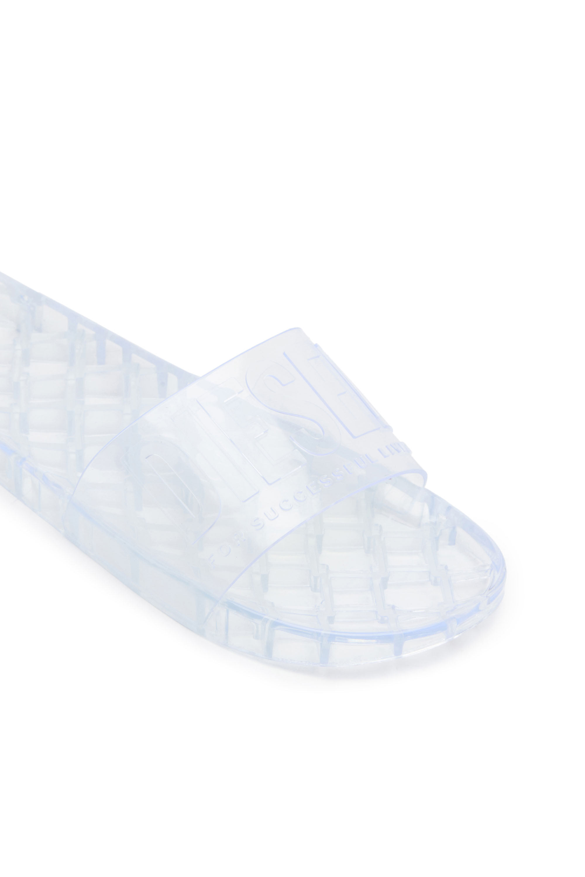 Diesel - SA-KARAIBI GL X, Mujer Sa-Karaibi-Chanclas de PVC transparente in Blanco - Image 6