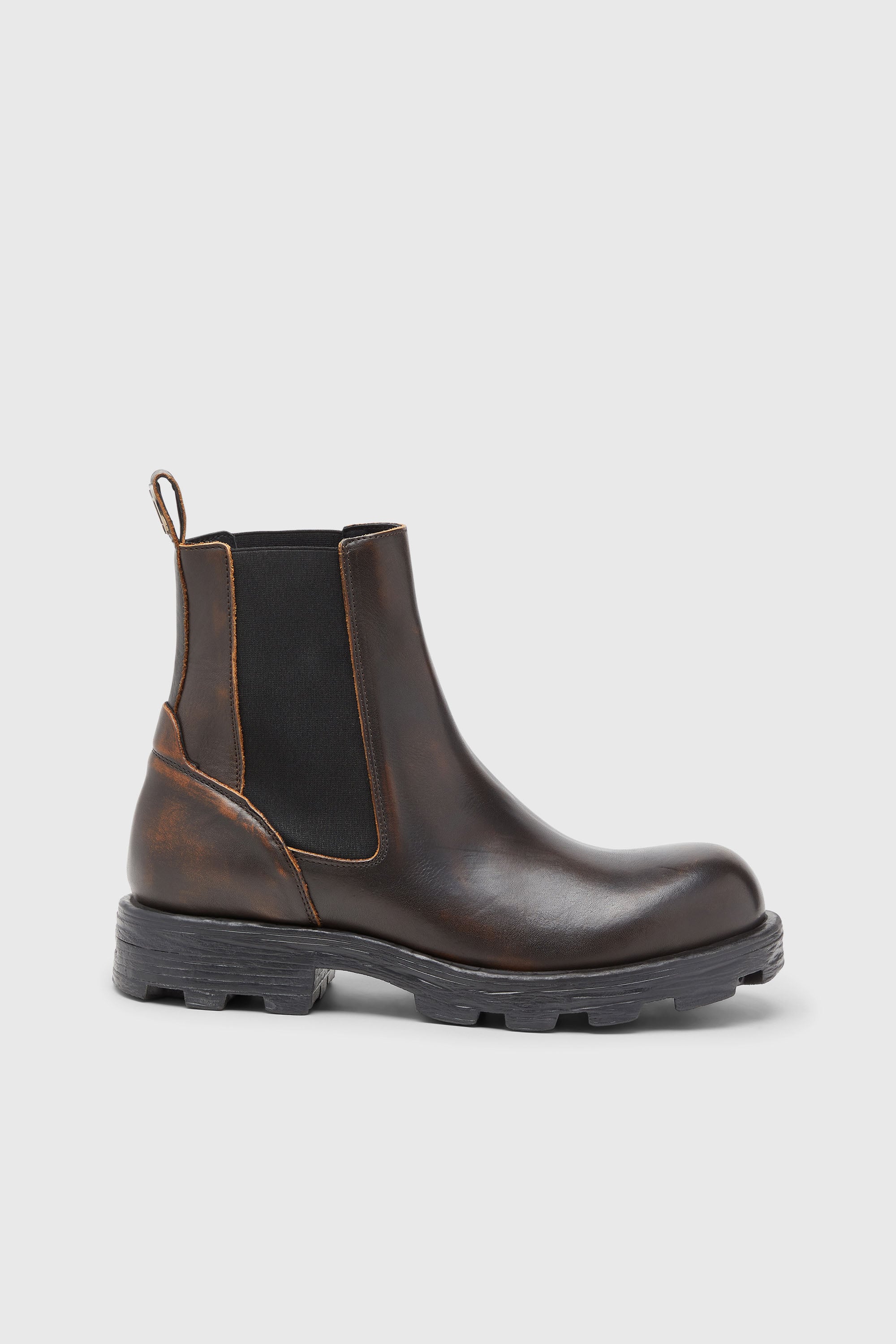 Diesel - D-HAMMER CH, D-Hammer-Botines Chelsea en cuero cepillado Hombre in Marr&oacute;n - 1