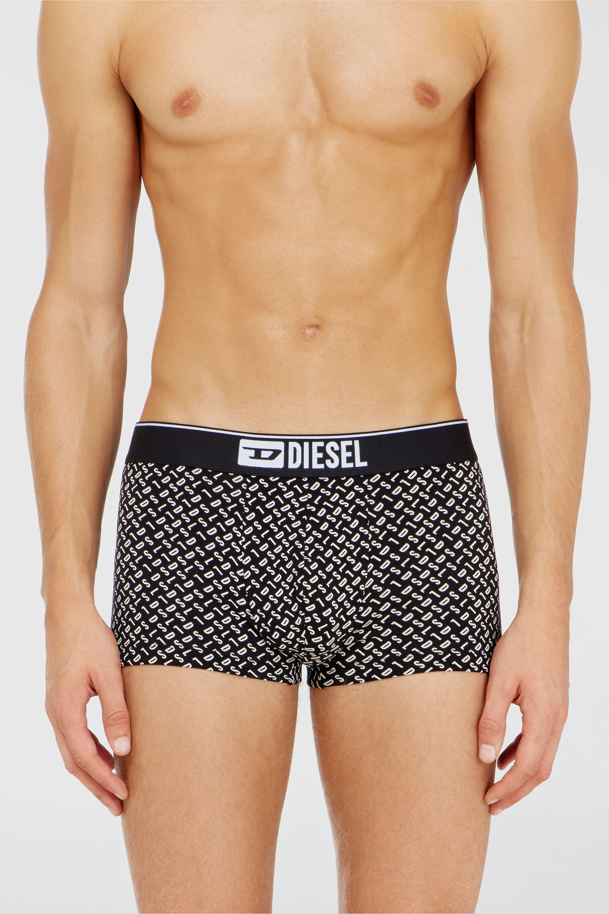 Diesel - DAMIEN-D-BOX-3PACK, Paquete de tres trunks de algod&oacute;n stretch con monogram Hombre in ToBeDefined - 2