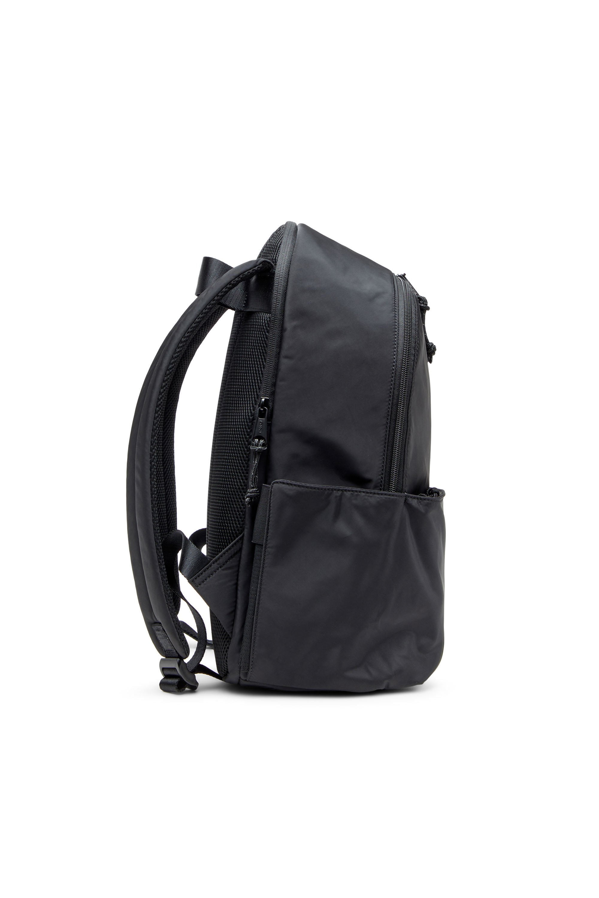 Diesel - D-PACK BACKPACK X, Mochila de tejido con un toque de satén Hombre in Negro - 3