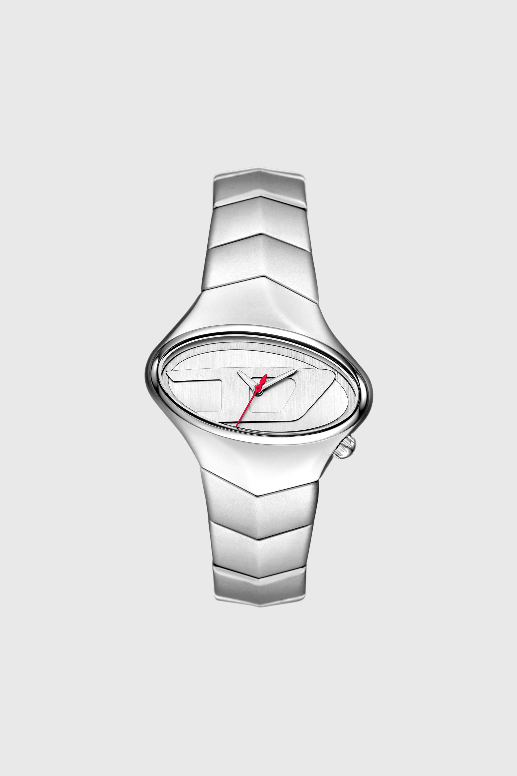 Diesel - DZ2228 WATCH, Reloj D-Rush de acero inoxidable Hombre in Plateado - 1