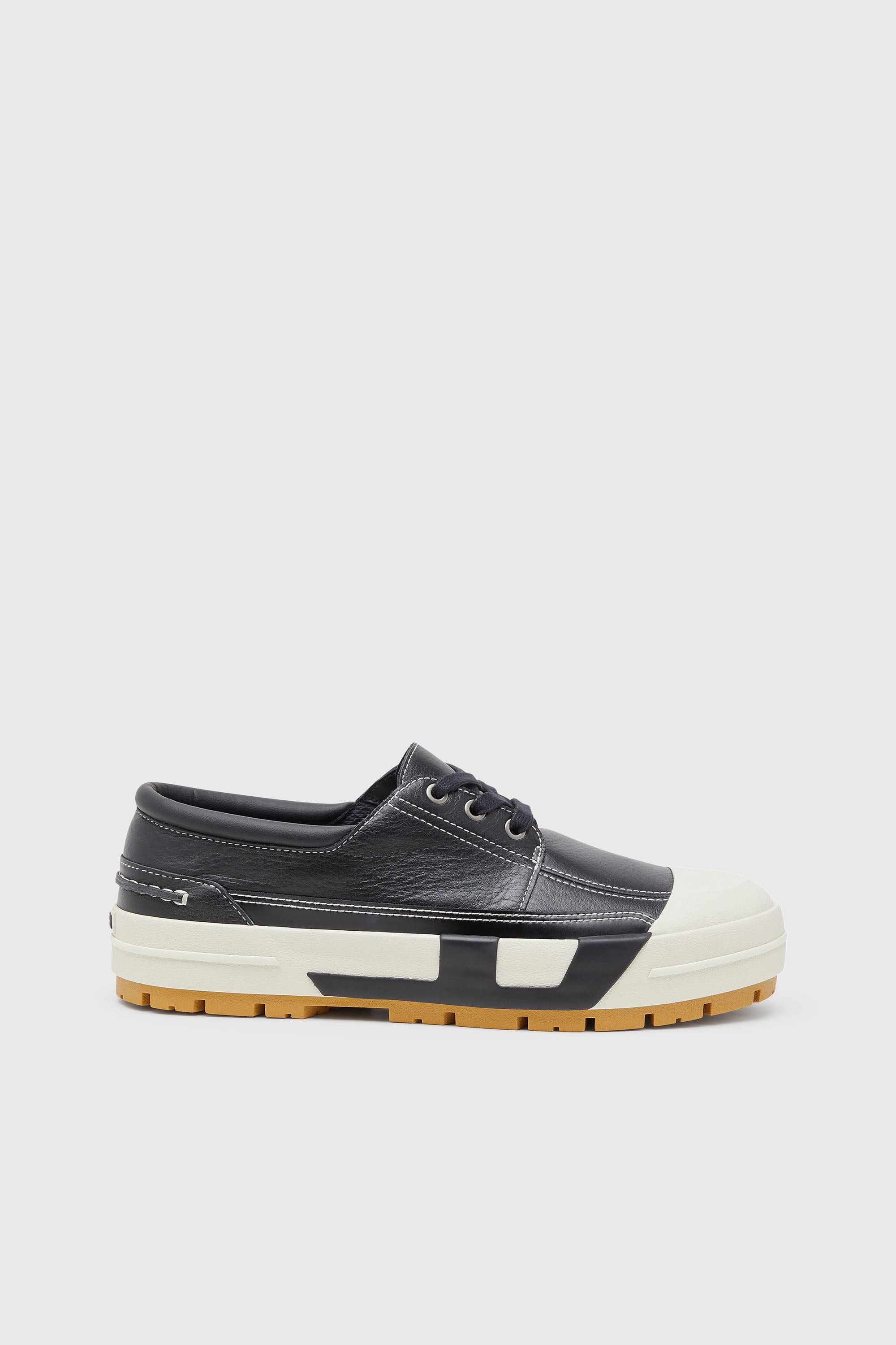 Diesel - S-D-VERSE MOCASSIN, S-D-Verse - Mocas&iacute;n h&iacute;brido de cuero Hombre in Negro - 1
