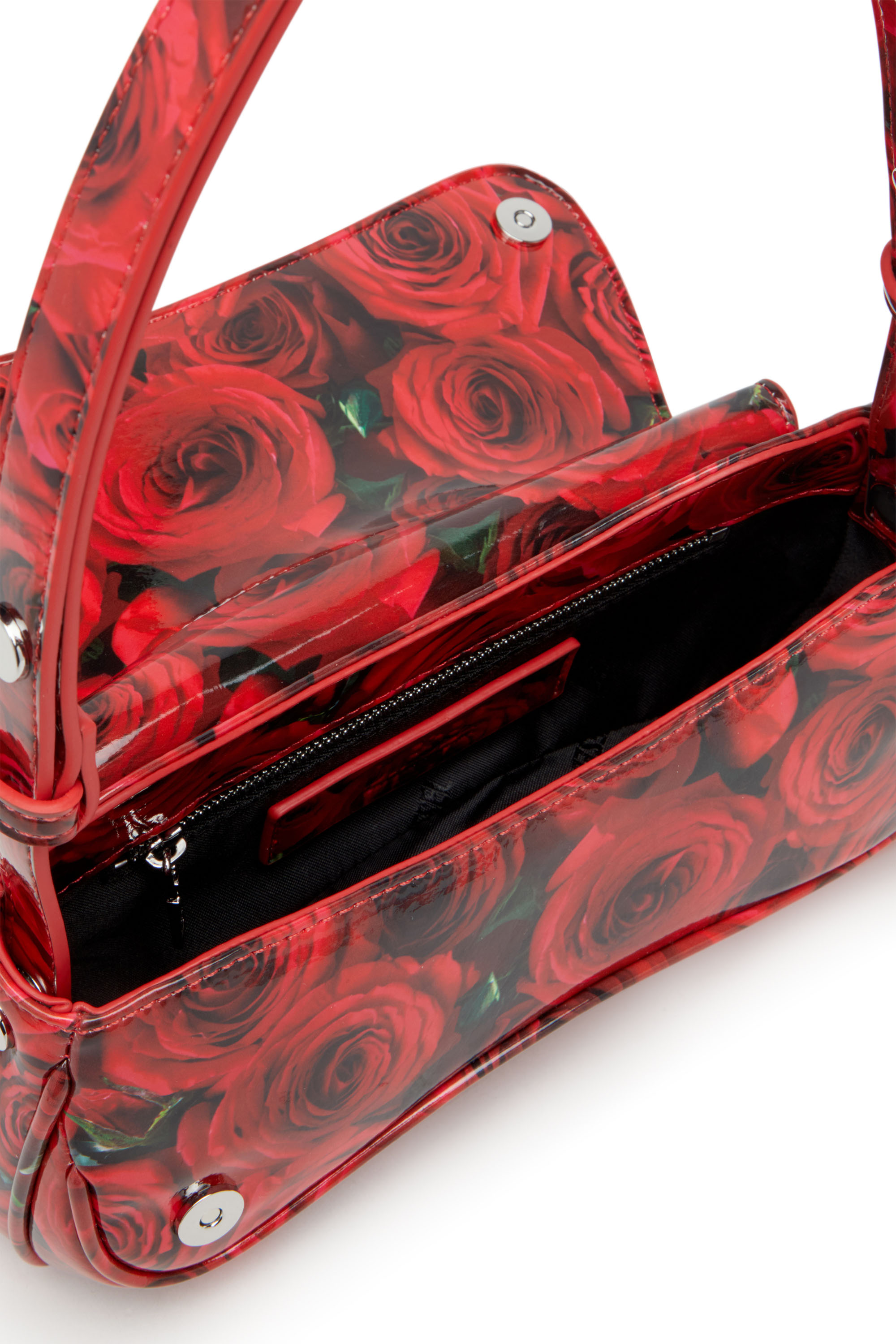 Diesel - PLAY CLUTCH, Play-Clutch brillante con estampado Mujer in Rojo - 4