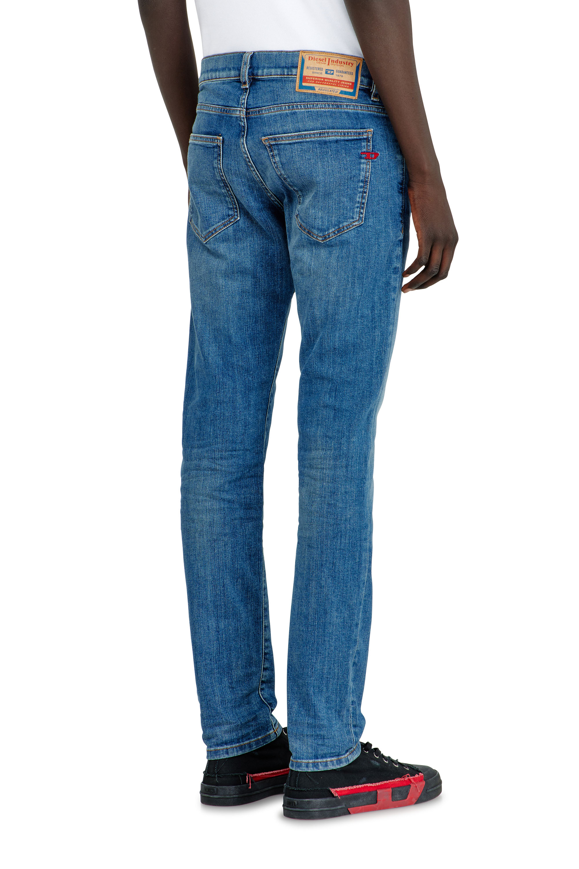 Diesel - Slim Jeans 2019 D-Strukt 0KIAL Hombre, Azul Claro - 5
