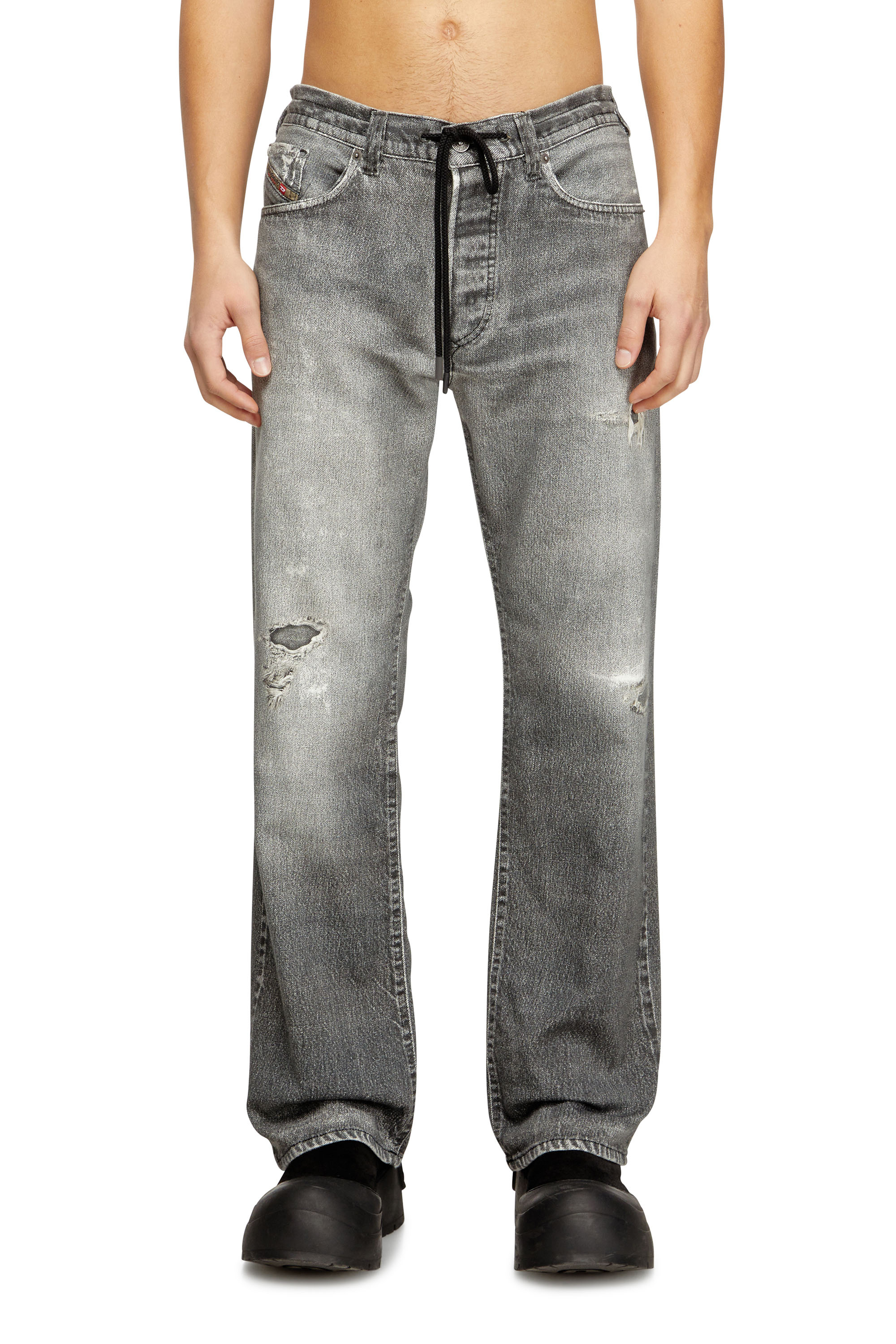 Diesel - Relaxed 2080 D-Reel Joggjeans® 068US Hombre, Gris - 3