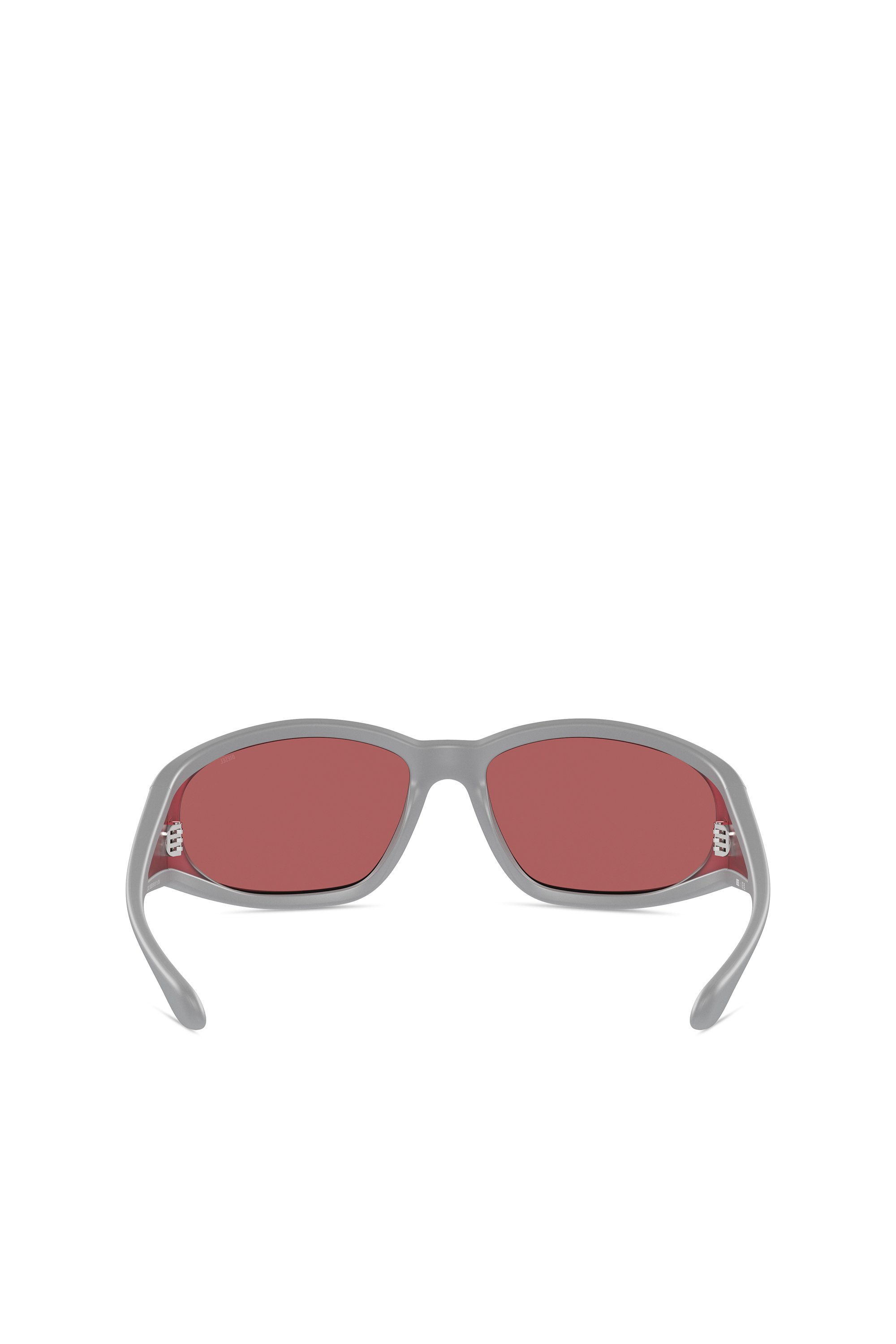 Diesel - 0DL3002, Unisex Rectangular sunglasses in acetate in Multicolor - Image 3