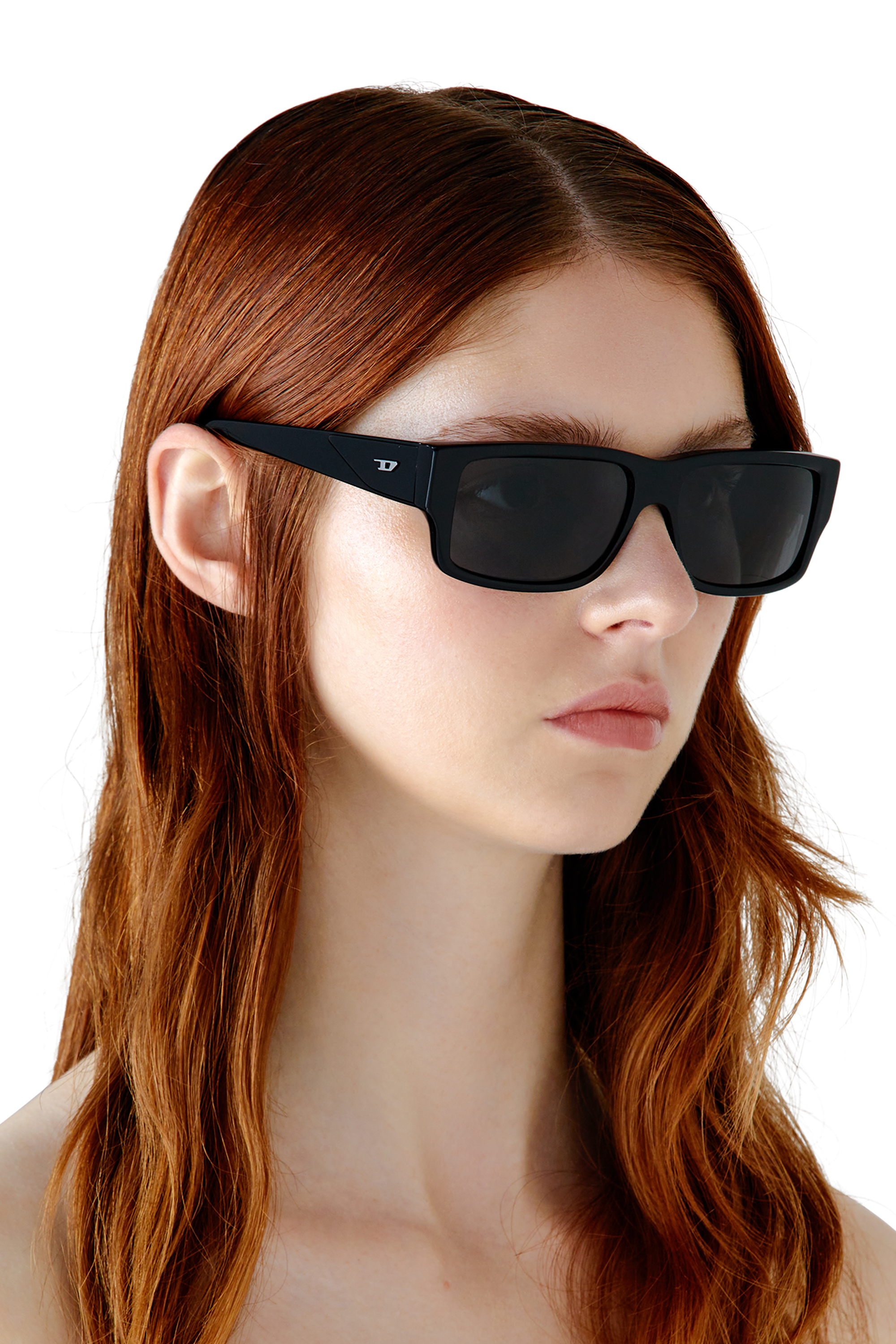 Diesel - 0DL2003 SIZE 57, Gafas rectangulares Hombre in Gris - 6