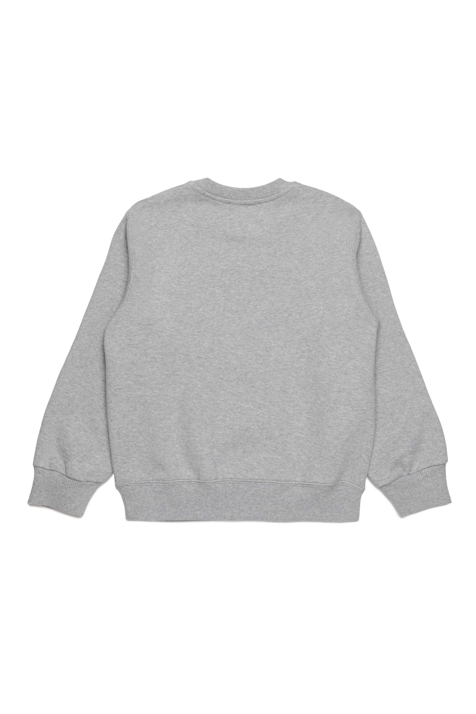 Diesel - SROBDOVALPJ OVER, Sudadera con parche oval D Hombre in Gris - 2