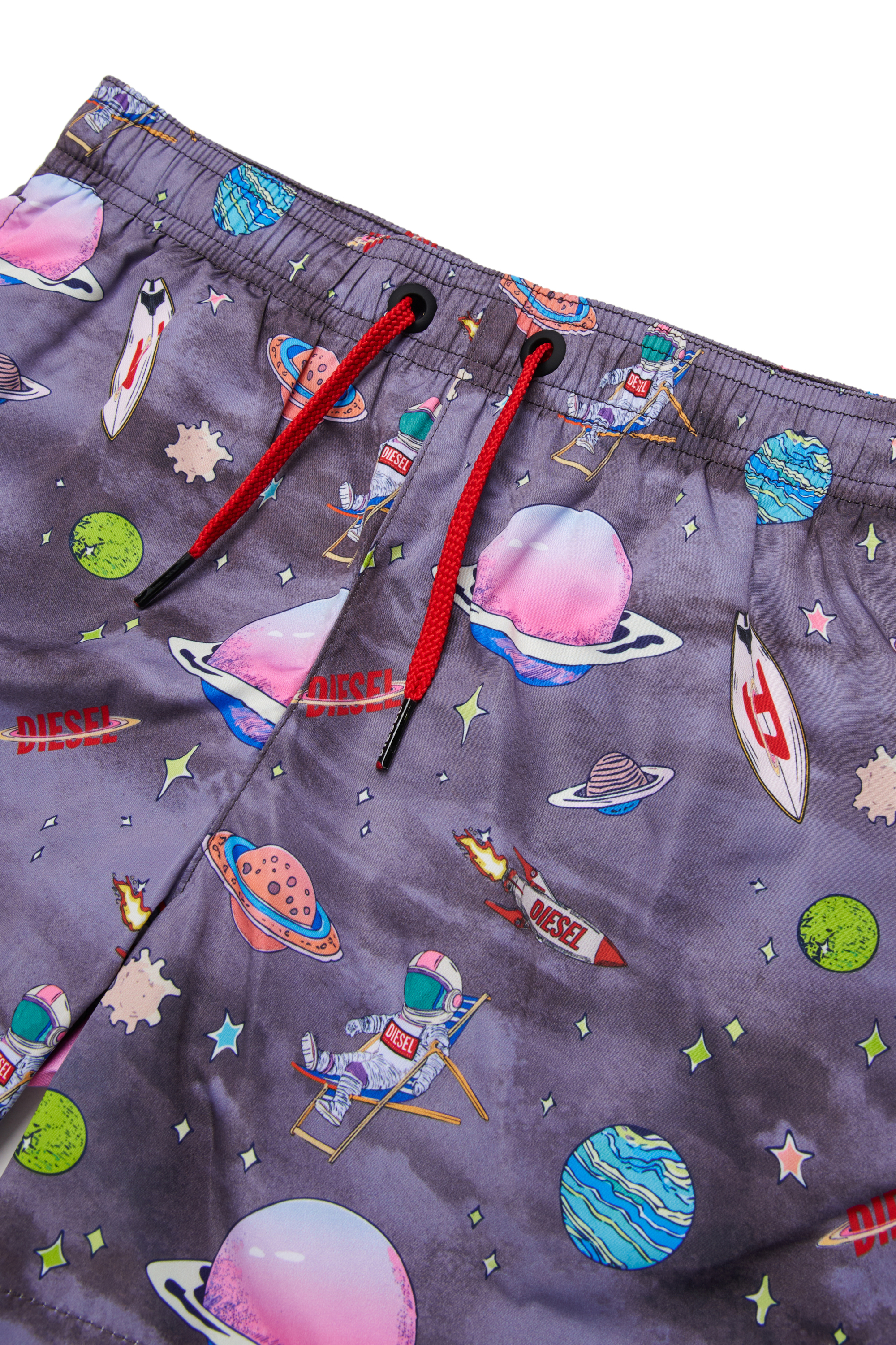 Diesel - MISPACE, Ba&ntilde;ador corto con estampado espacial integral Hombre in Multicolor - 3