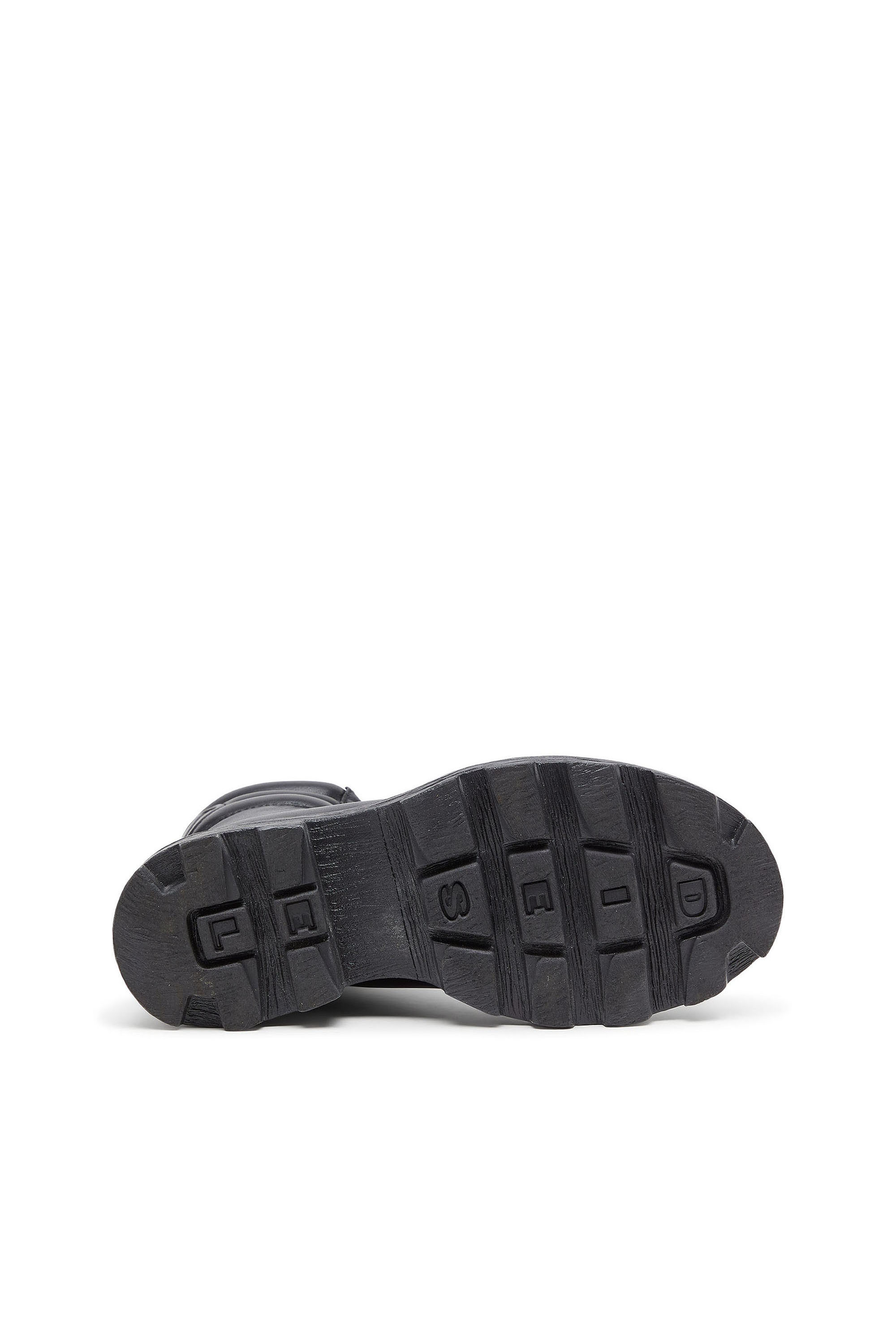 Diesel - D-HAMMER LACE UP, D-Hammer - Botas combat de cuero Hombre in Negro - 5